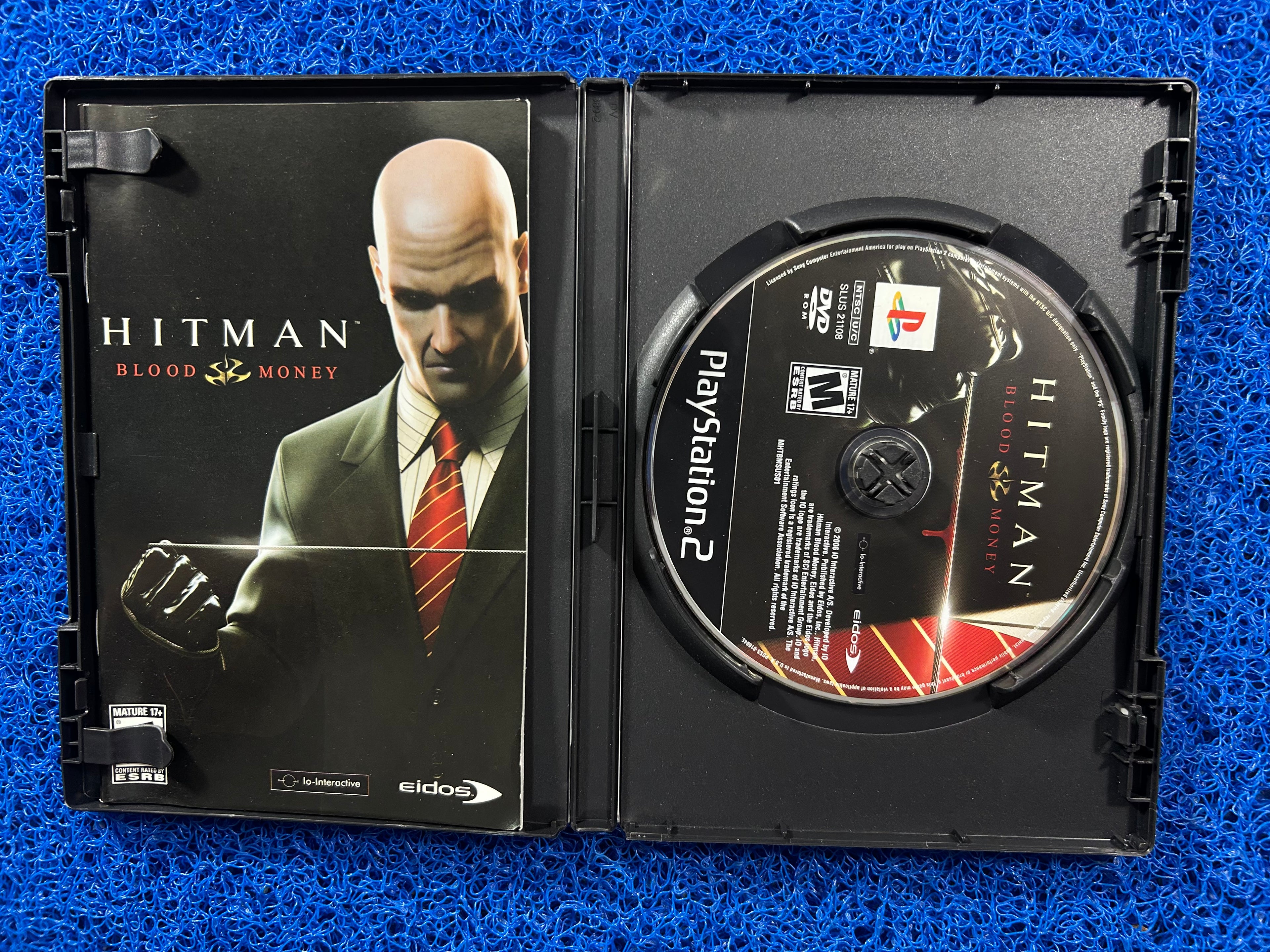 PS2 Hitman Blood money (A)
