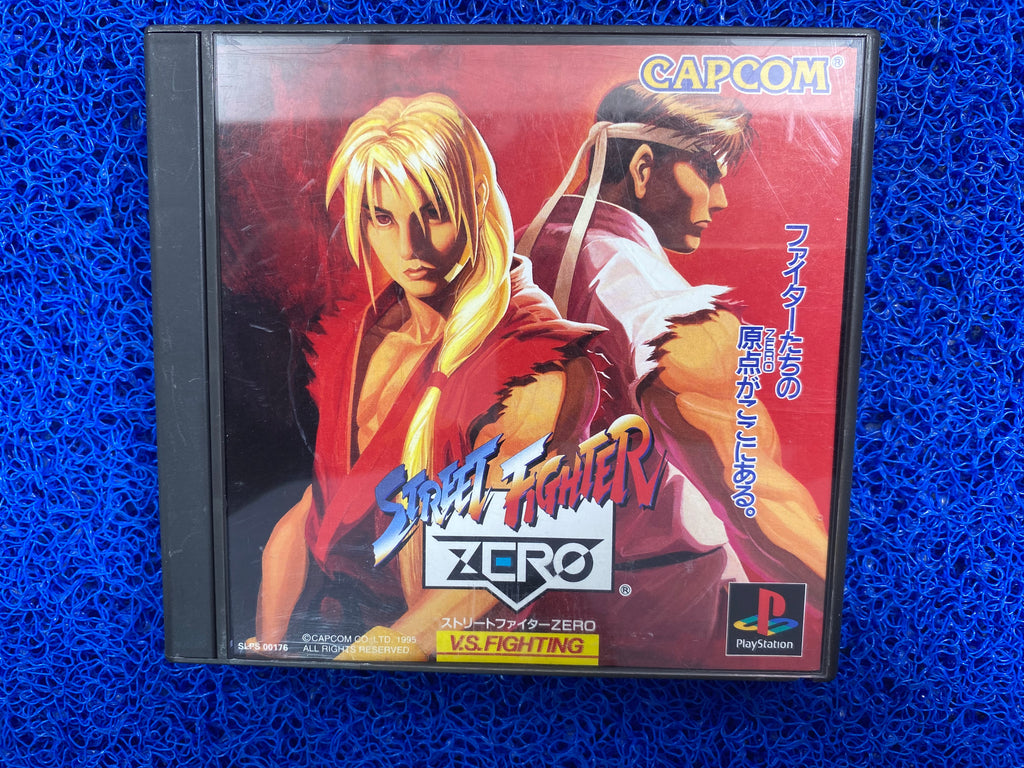 PS1# Street fighter zero (J)