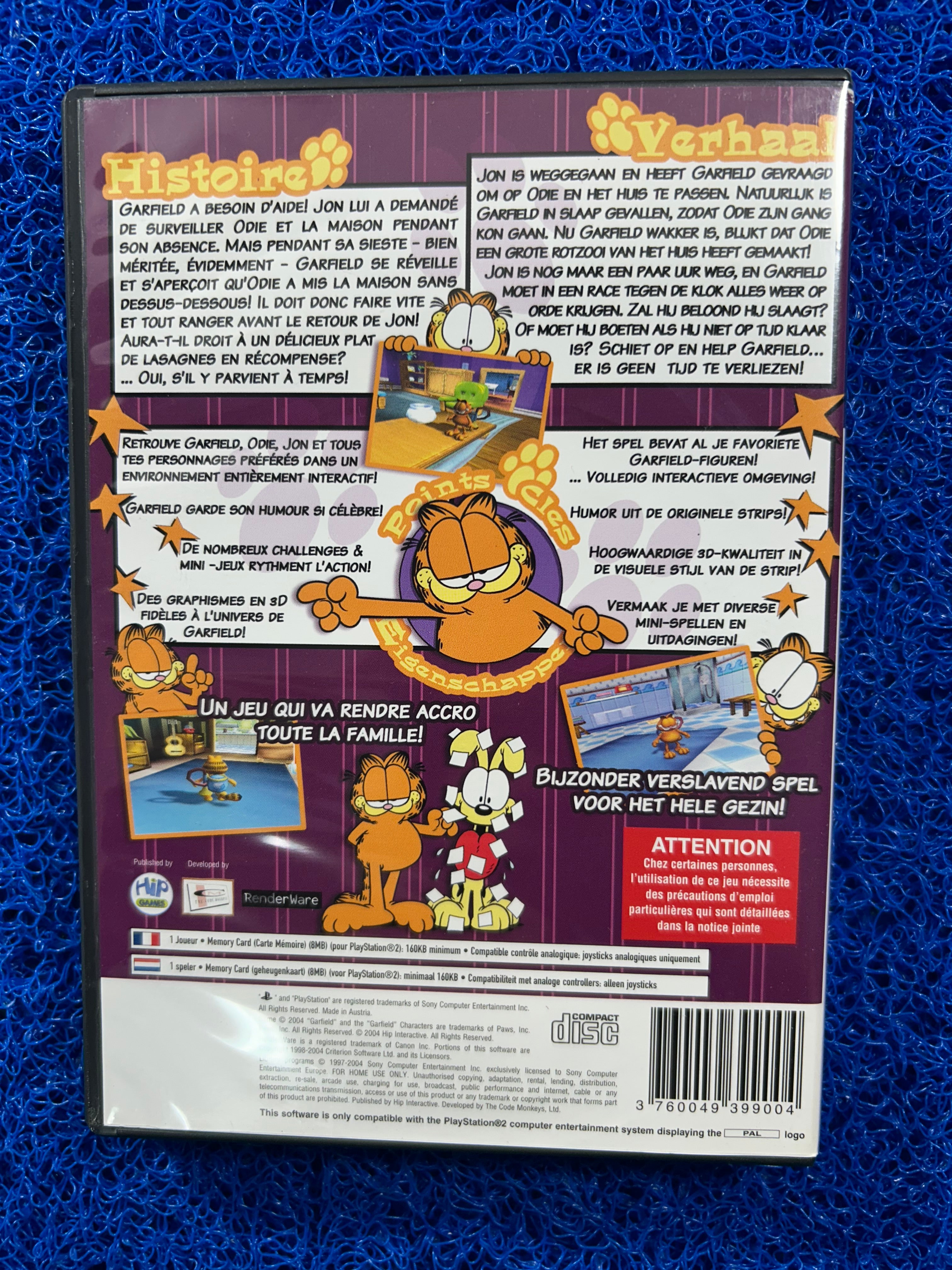 PS2 Garfield (E)