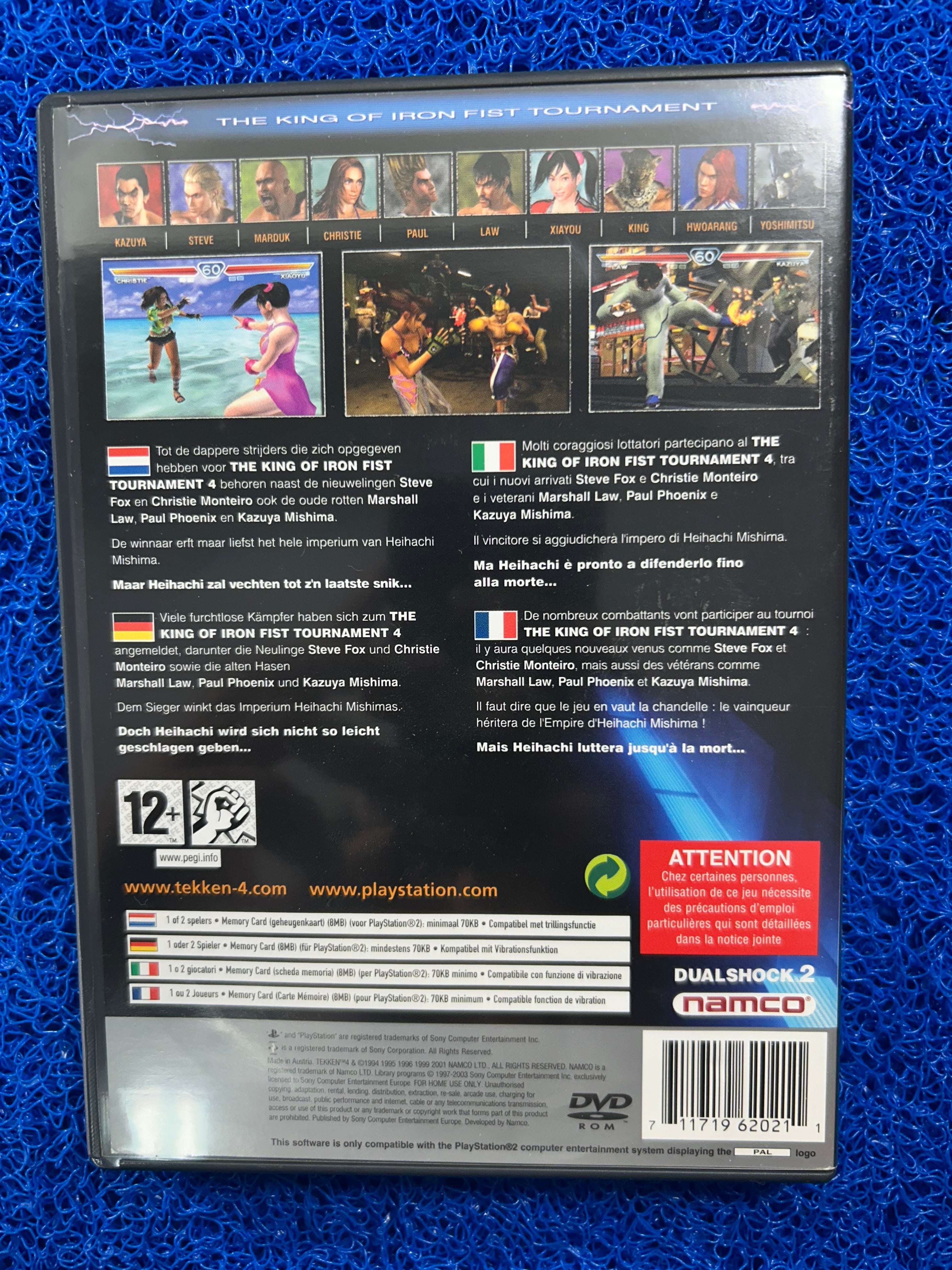 PS2 Tekken 4 (E)