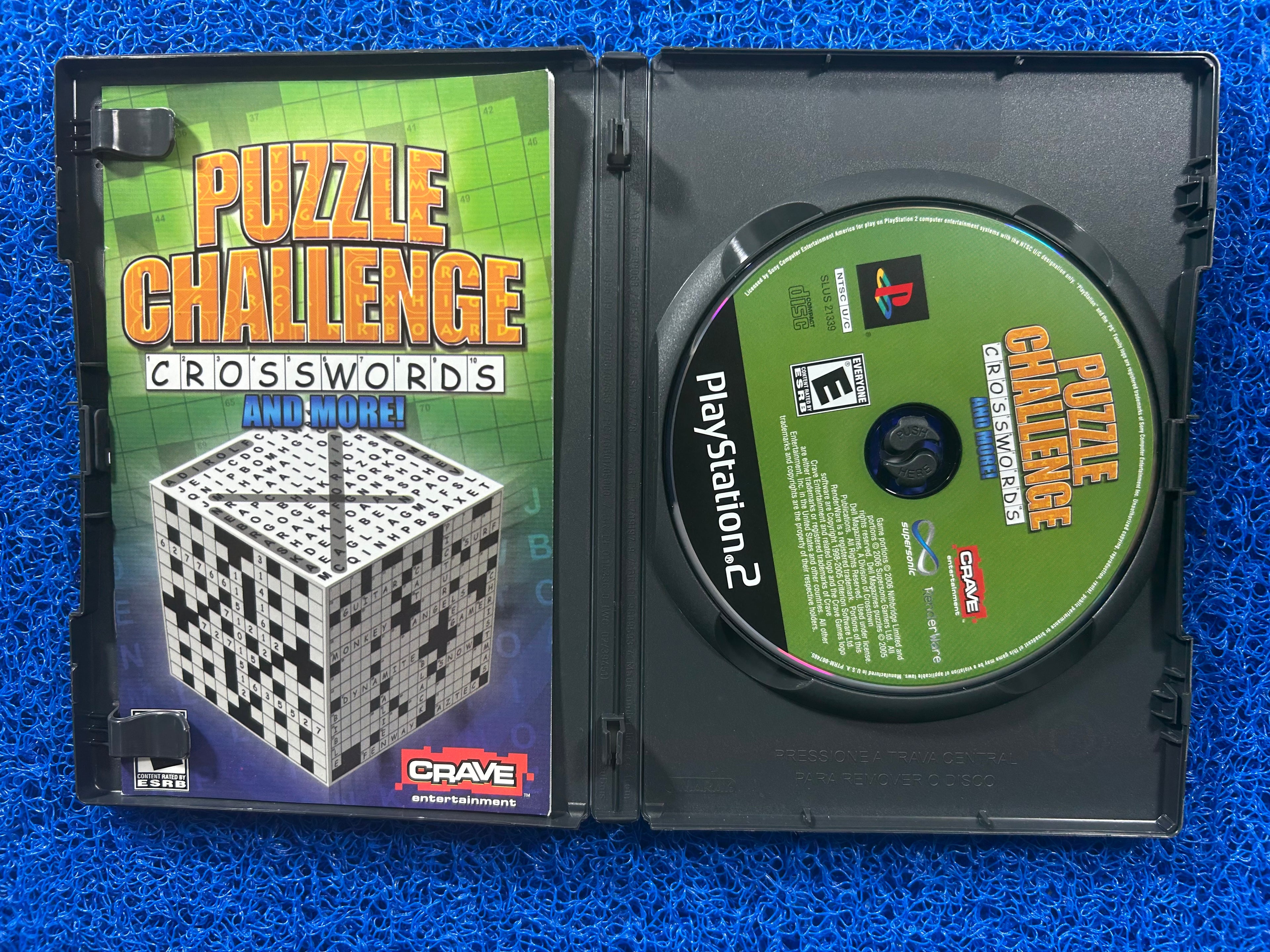 PS2 Puzzle challenge (A)
