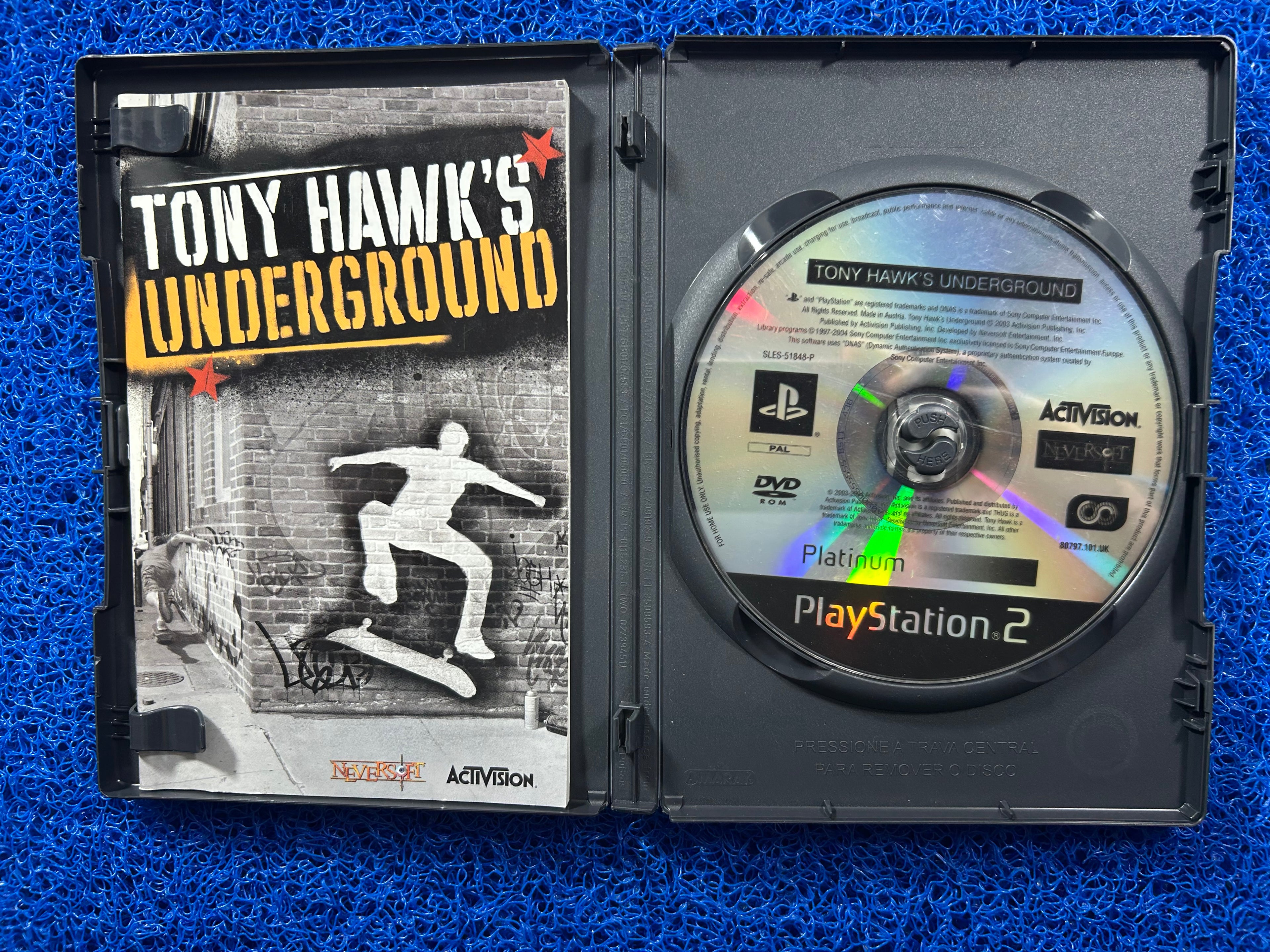 PS2 Tony hawk underground (E)