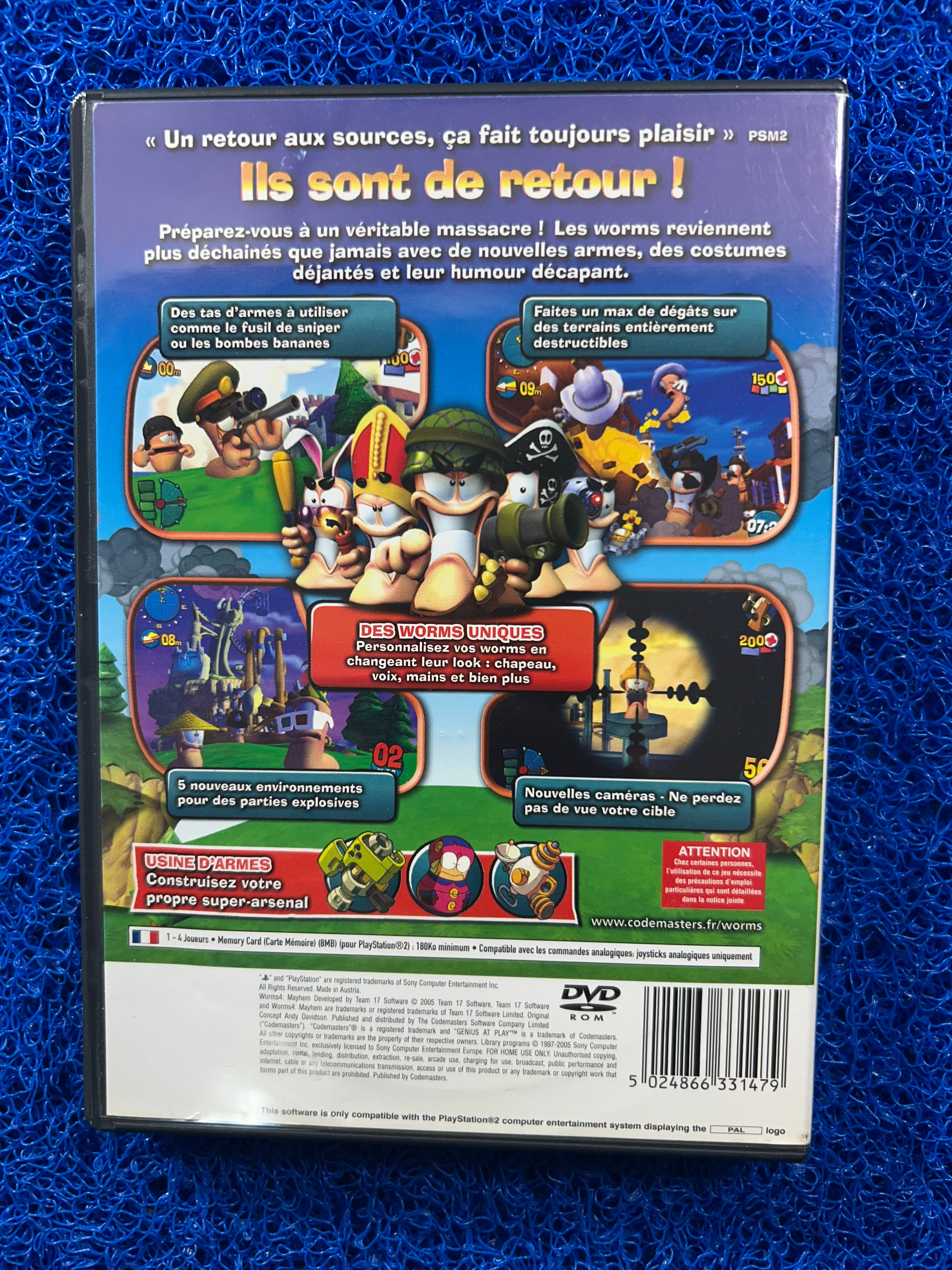 PS2 Worms 4 (E)