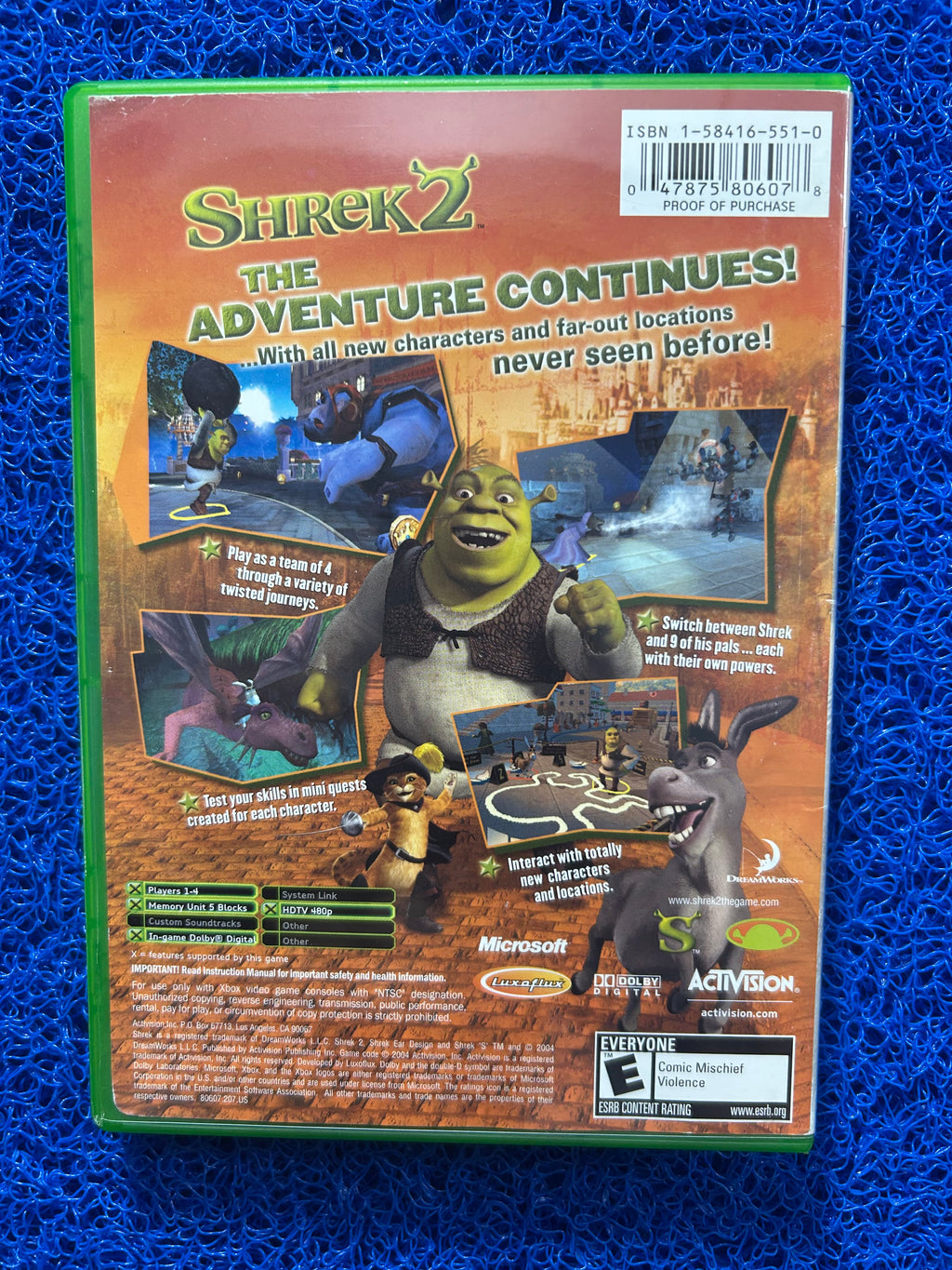 XBOX Shrek 2 (A)