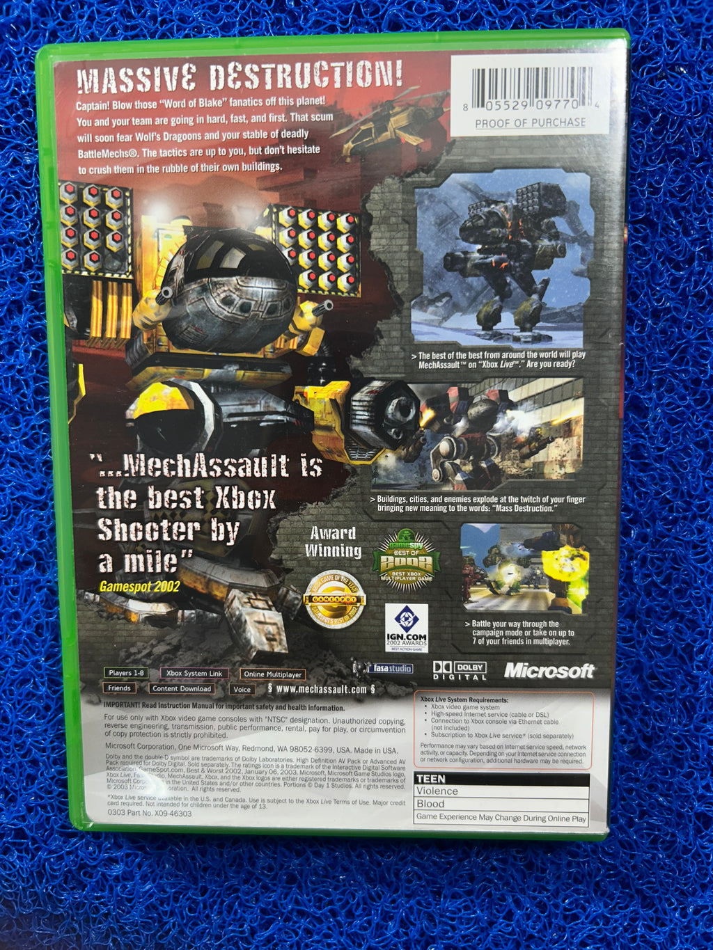 XBOX Mechassault (A)