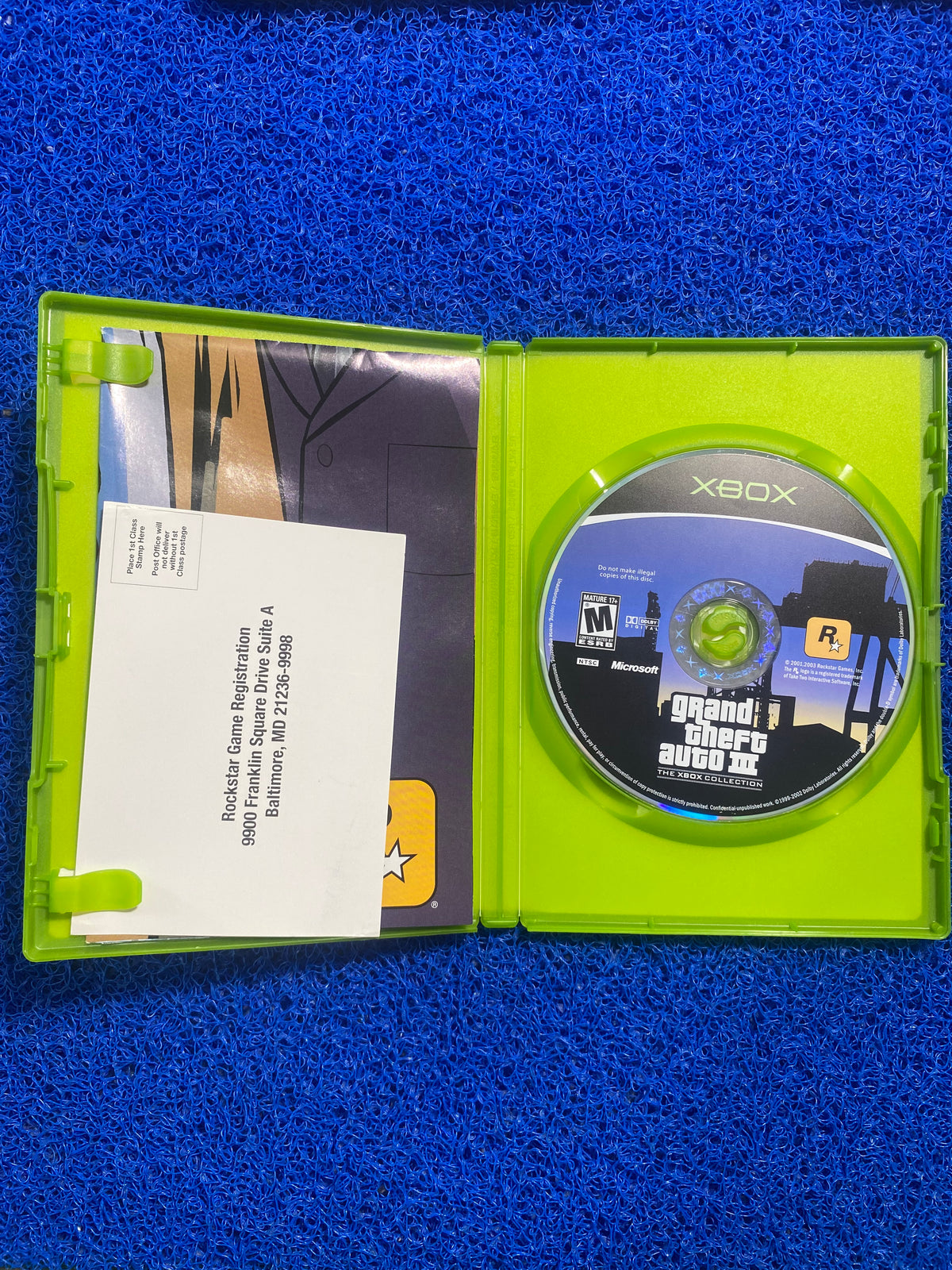 XBOX# GTA 3 (A)