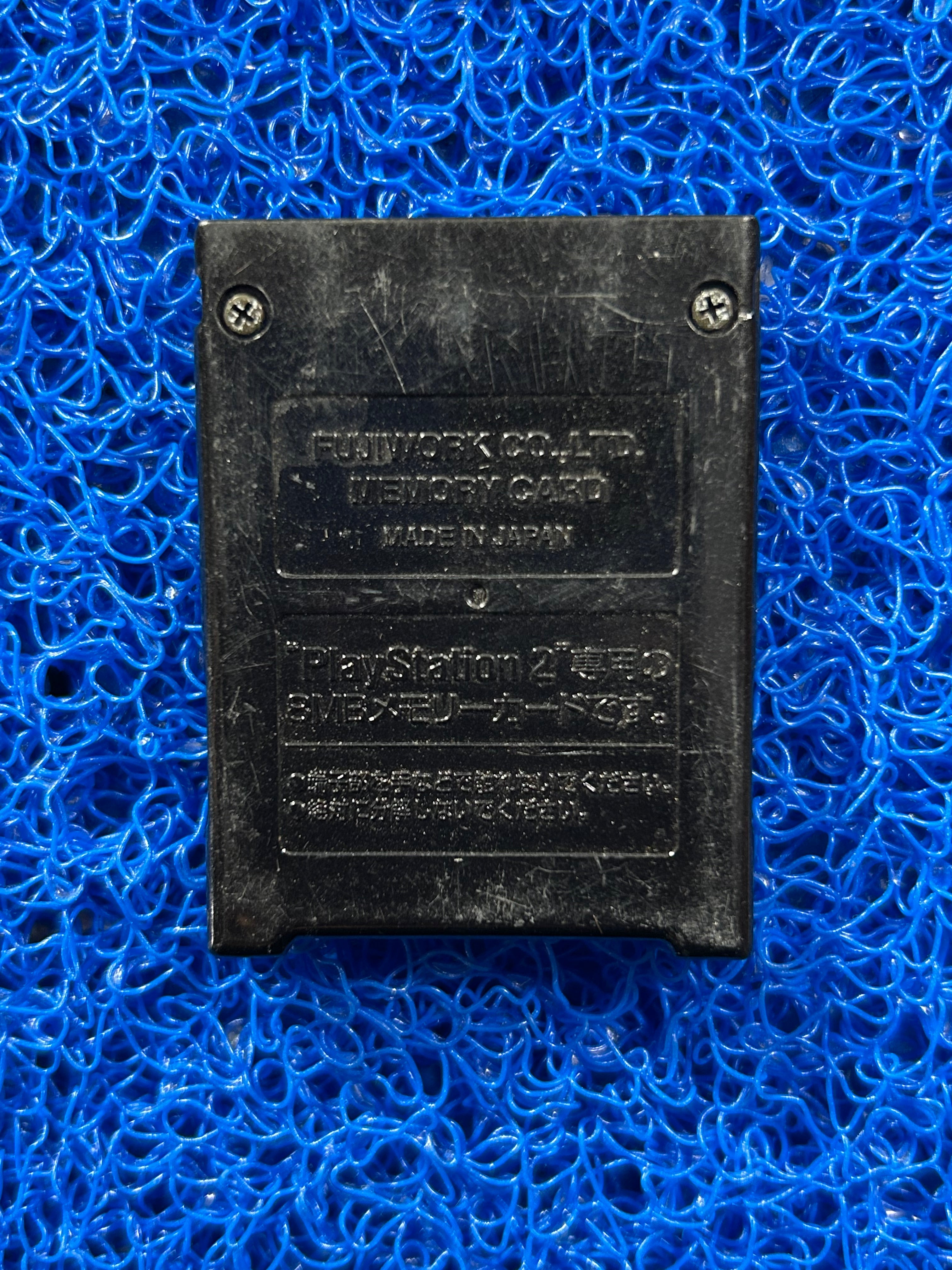 ACESSÓRIOS Memory card de ps2 com detalhes dourado