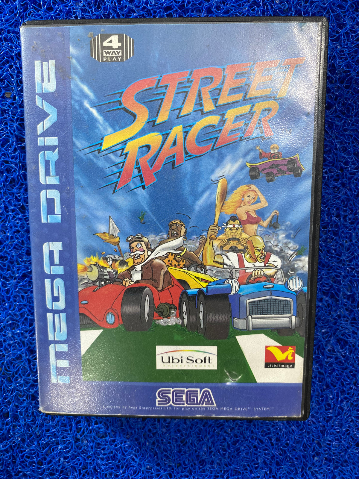 SEGA# Megadrive Street racer (E)