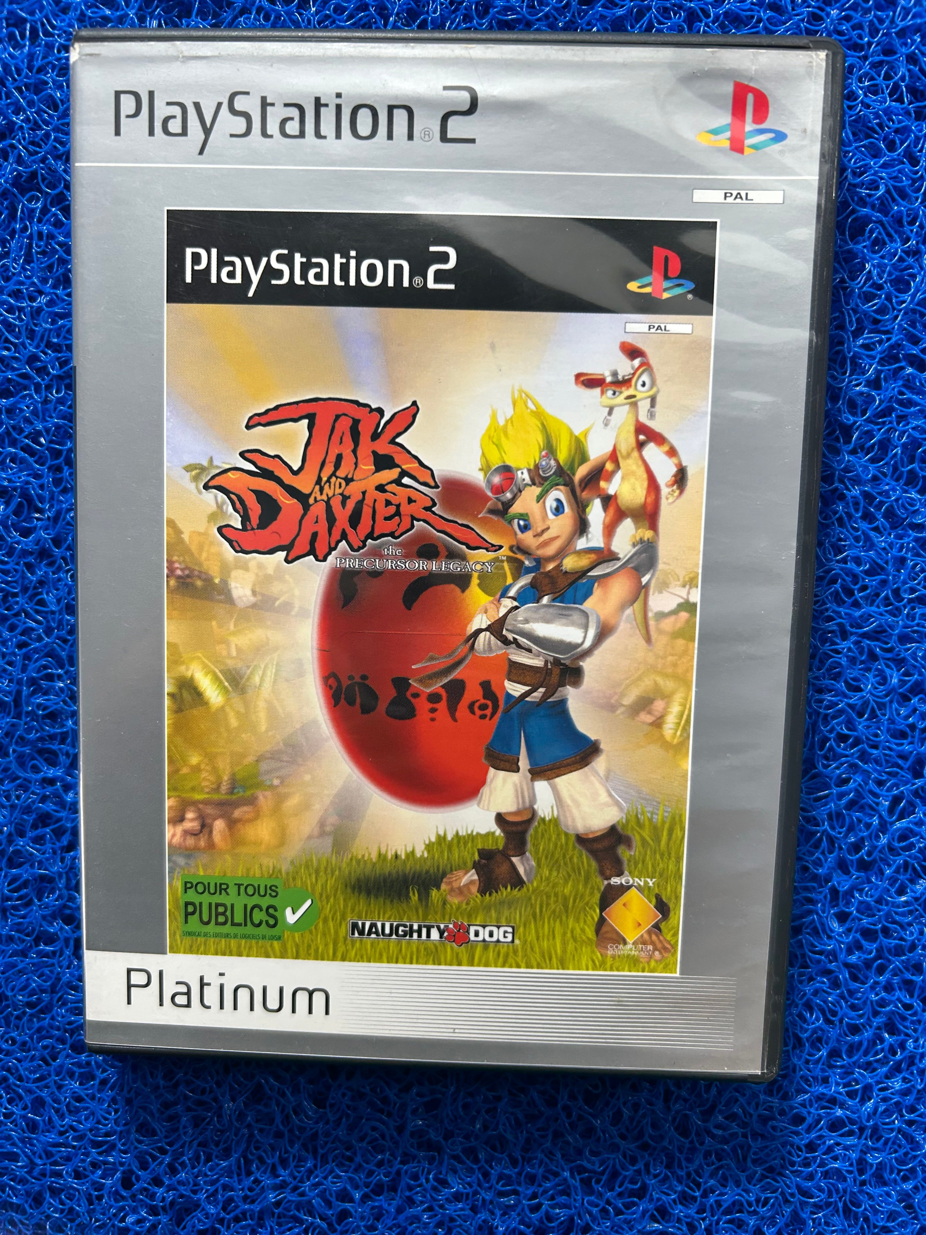 PS2 Jak and daxter (E)