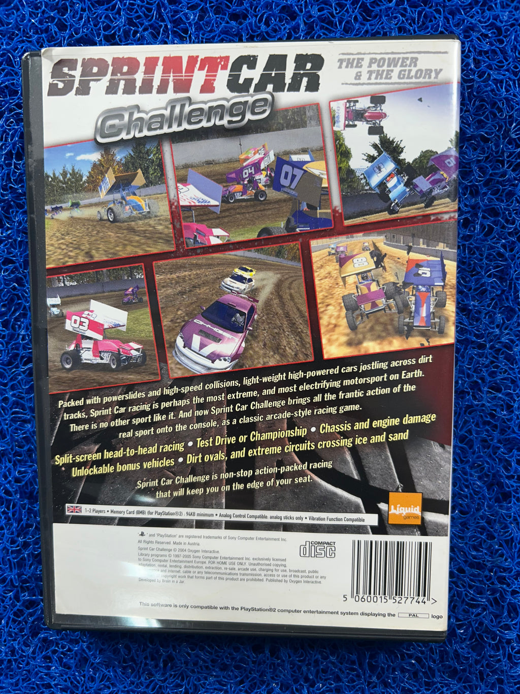 PS2 Sprint car challenge (E)