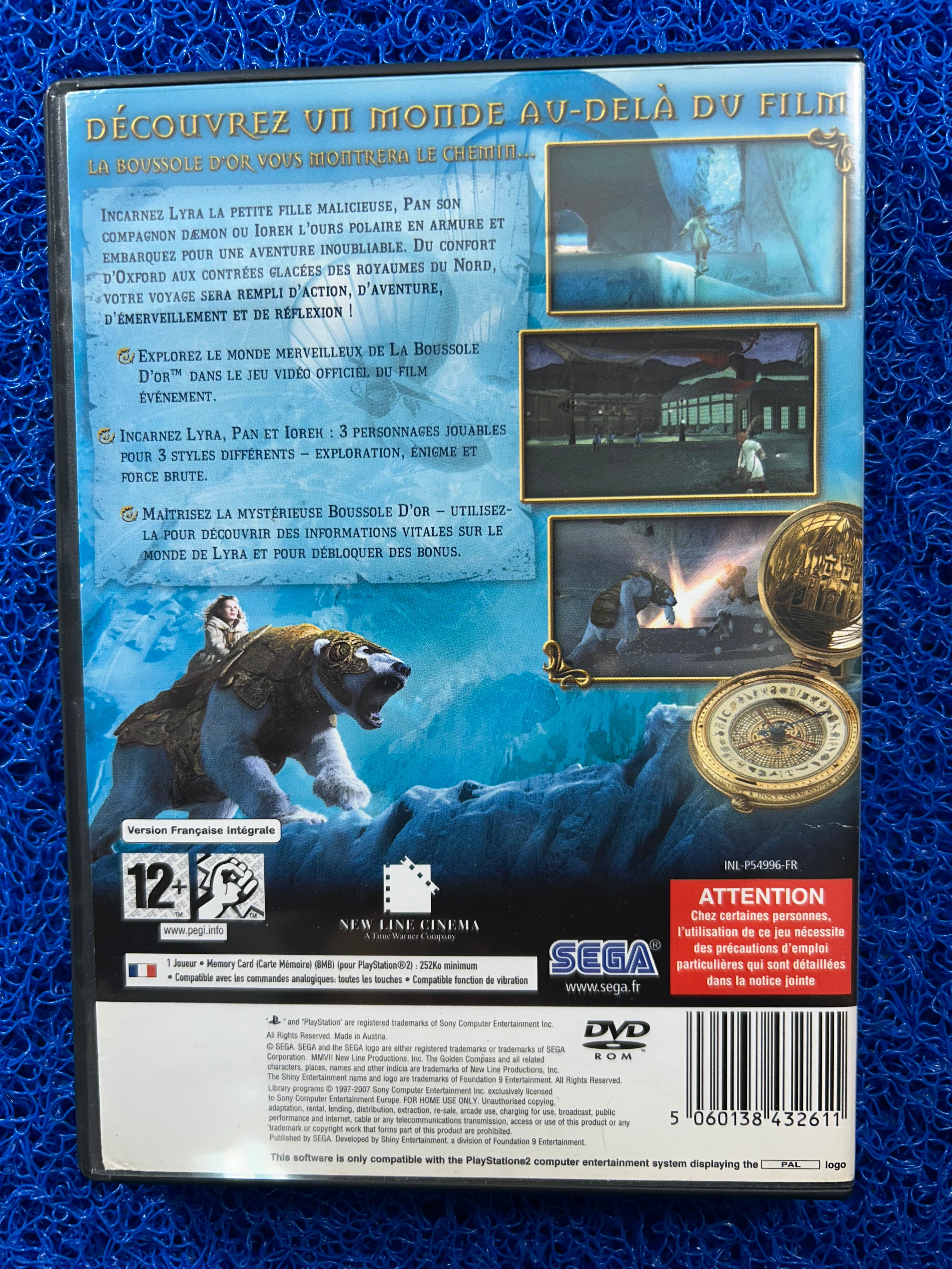 PS2 The golden compass (E)