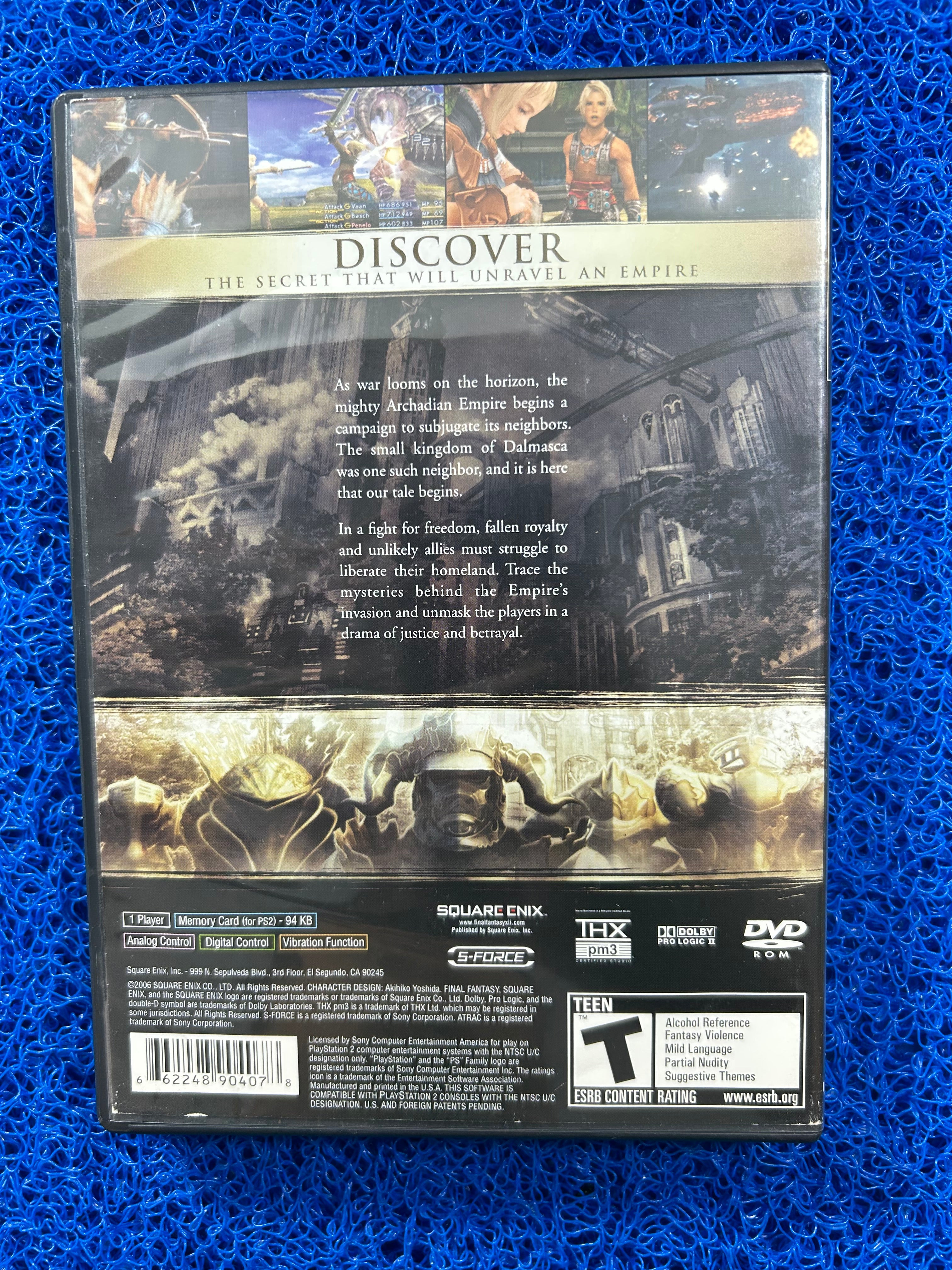 PS2 Final fantasy XII (A)