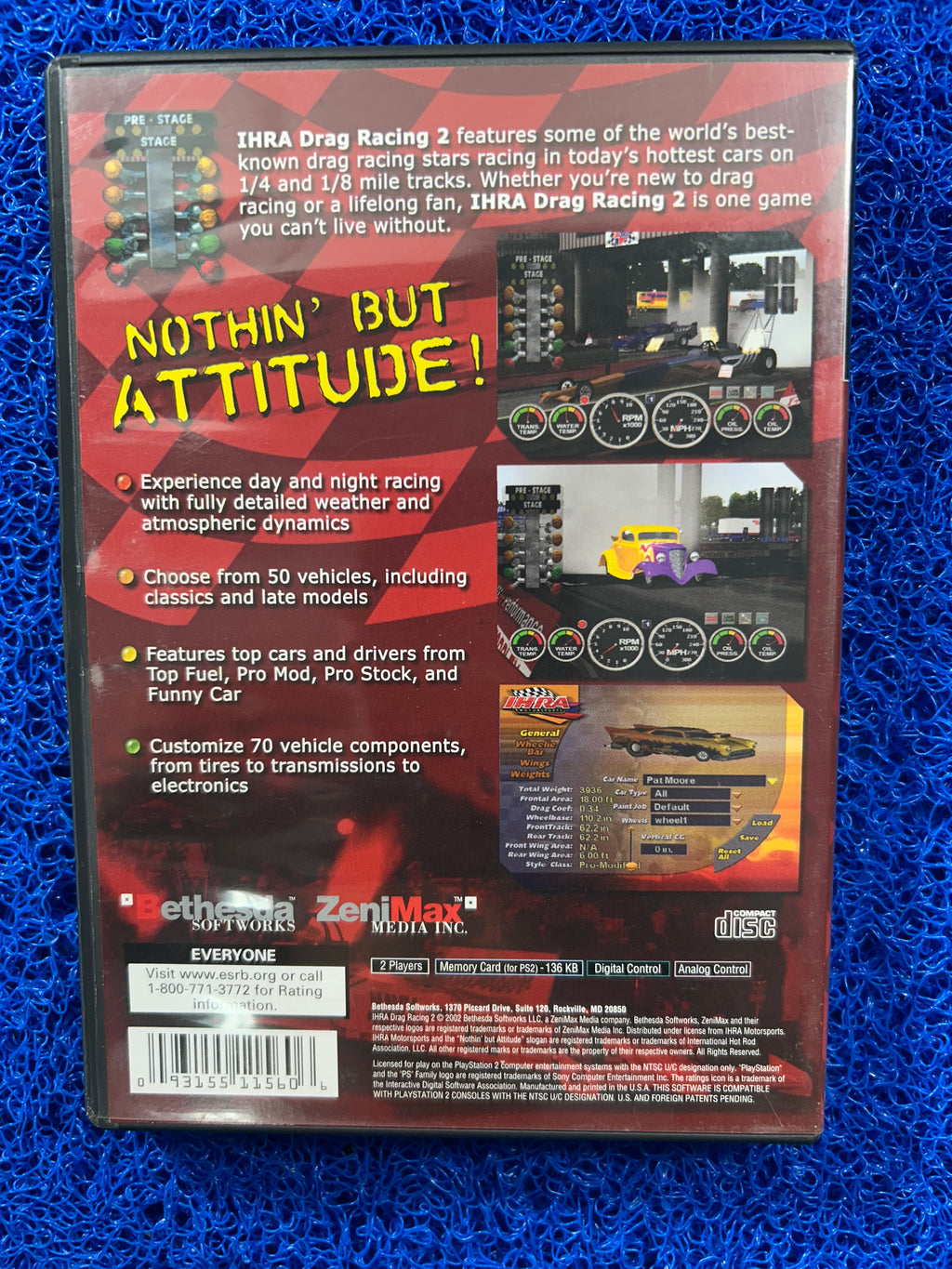 PS2 Drag racing 2 (A)
