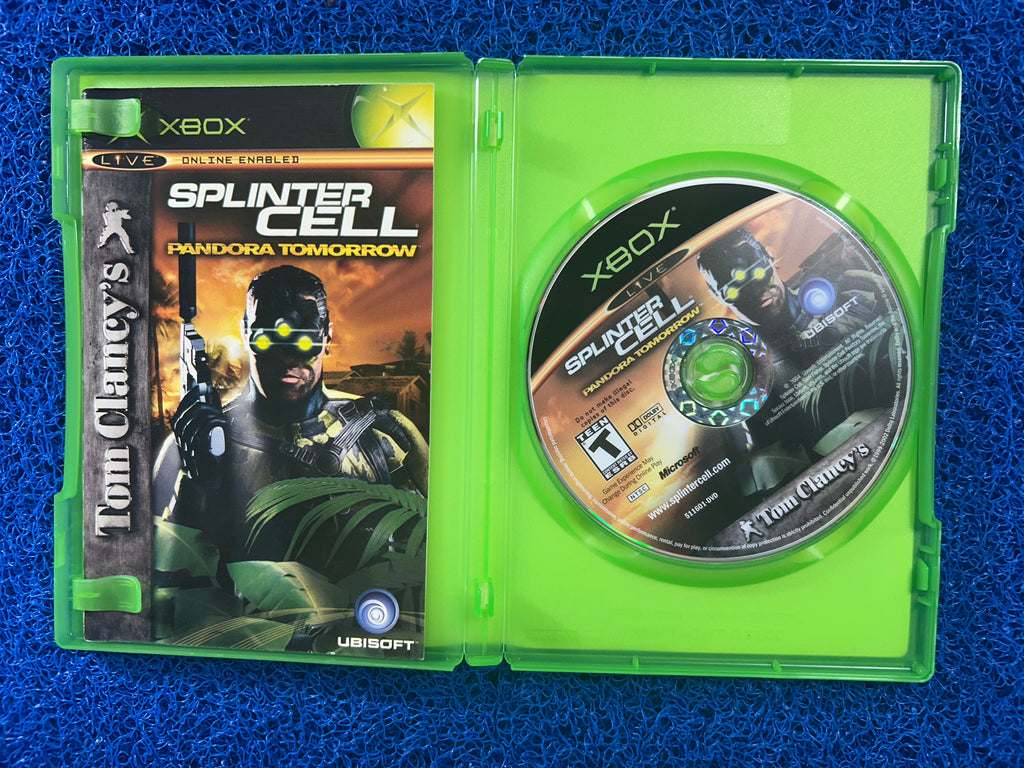 XBOX# Splinter cell Pandora tomorrow (A)