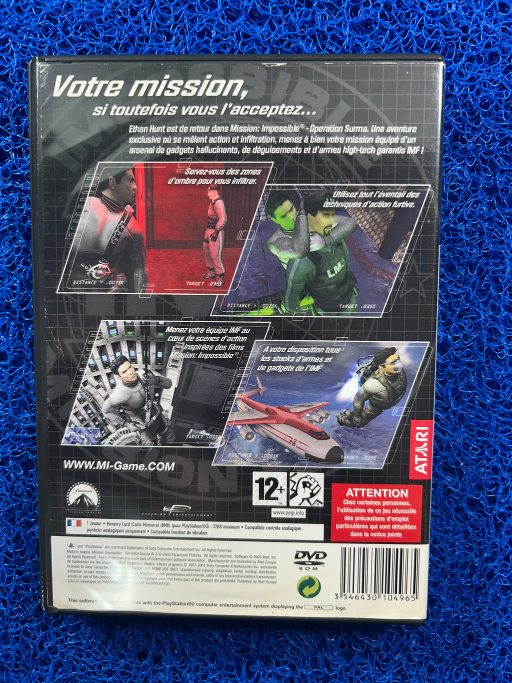 PS2 Mission impossible (E)