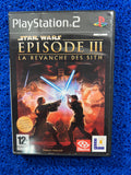 PS2 Star wars episode III the revenge of the sith (E)