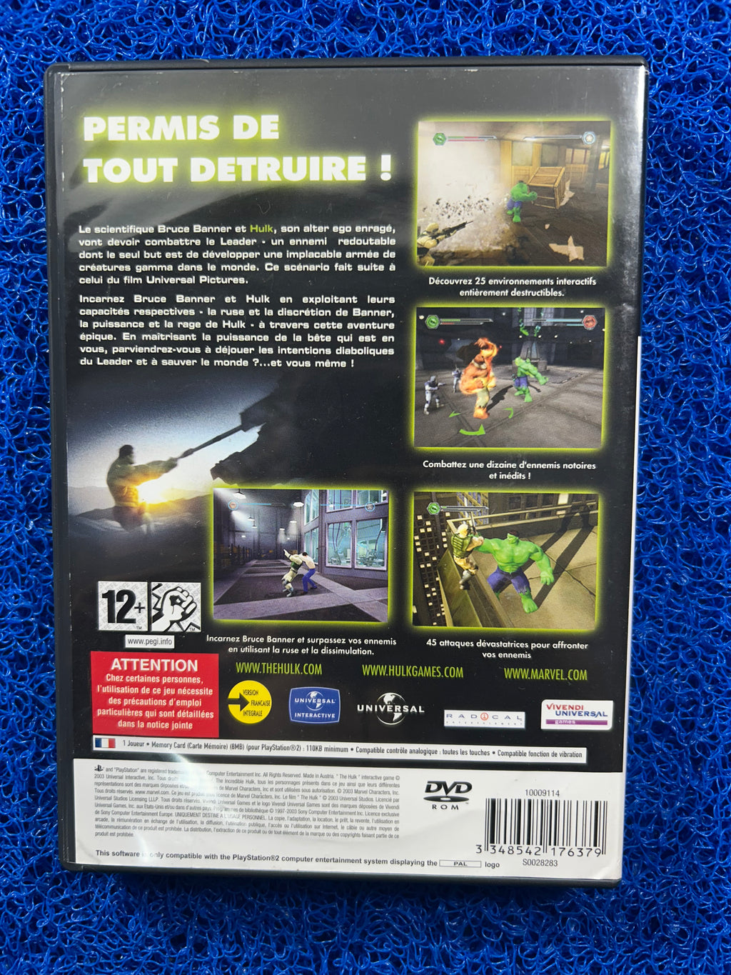 PS2 Hulk (E)