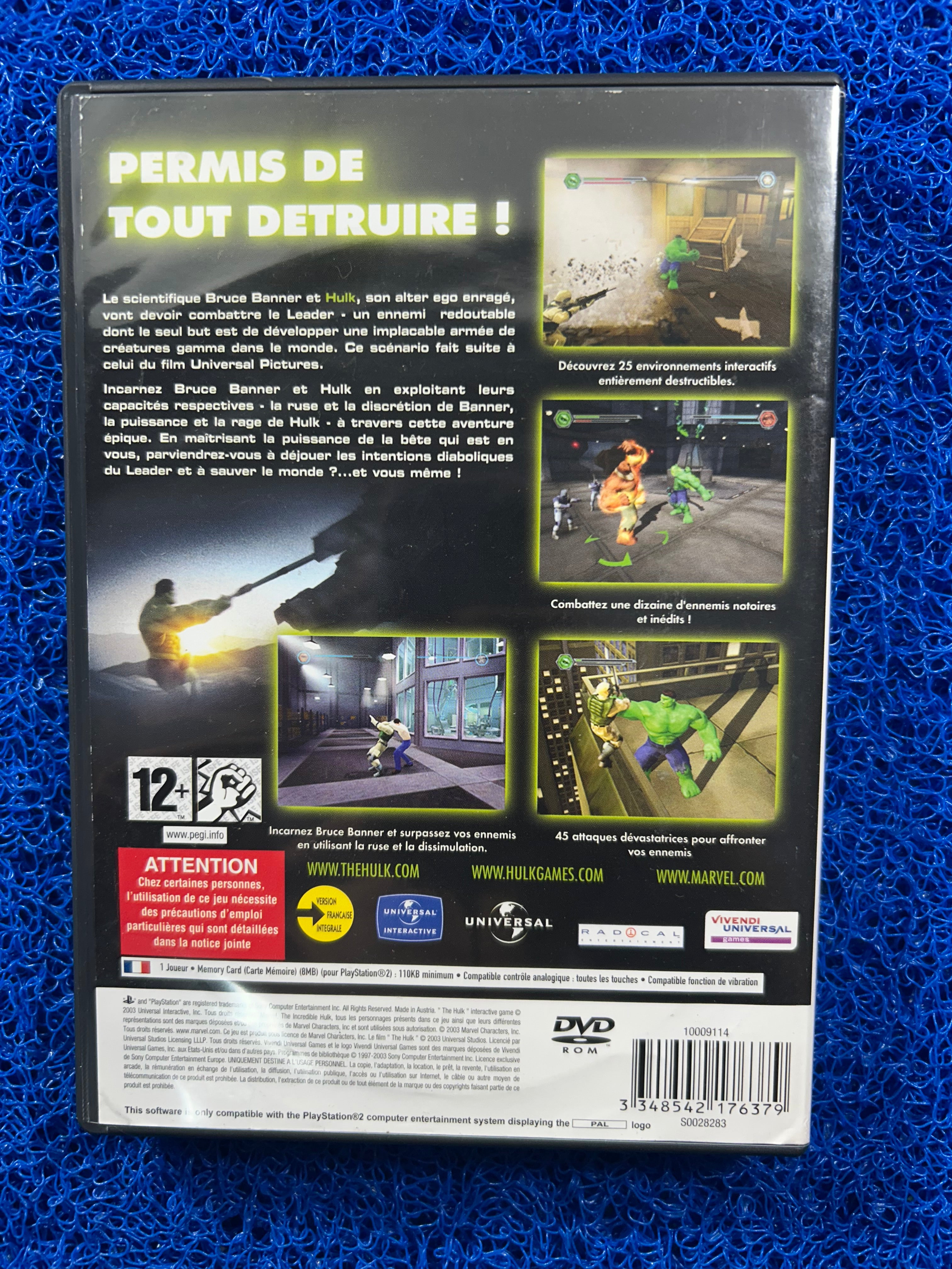 PS2 Hulk (E)