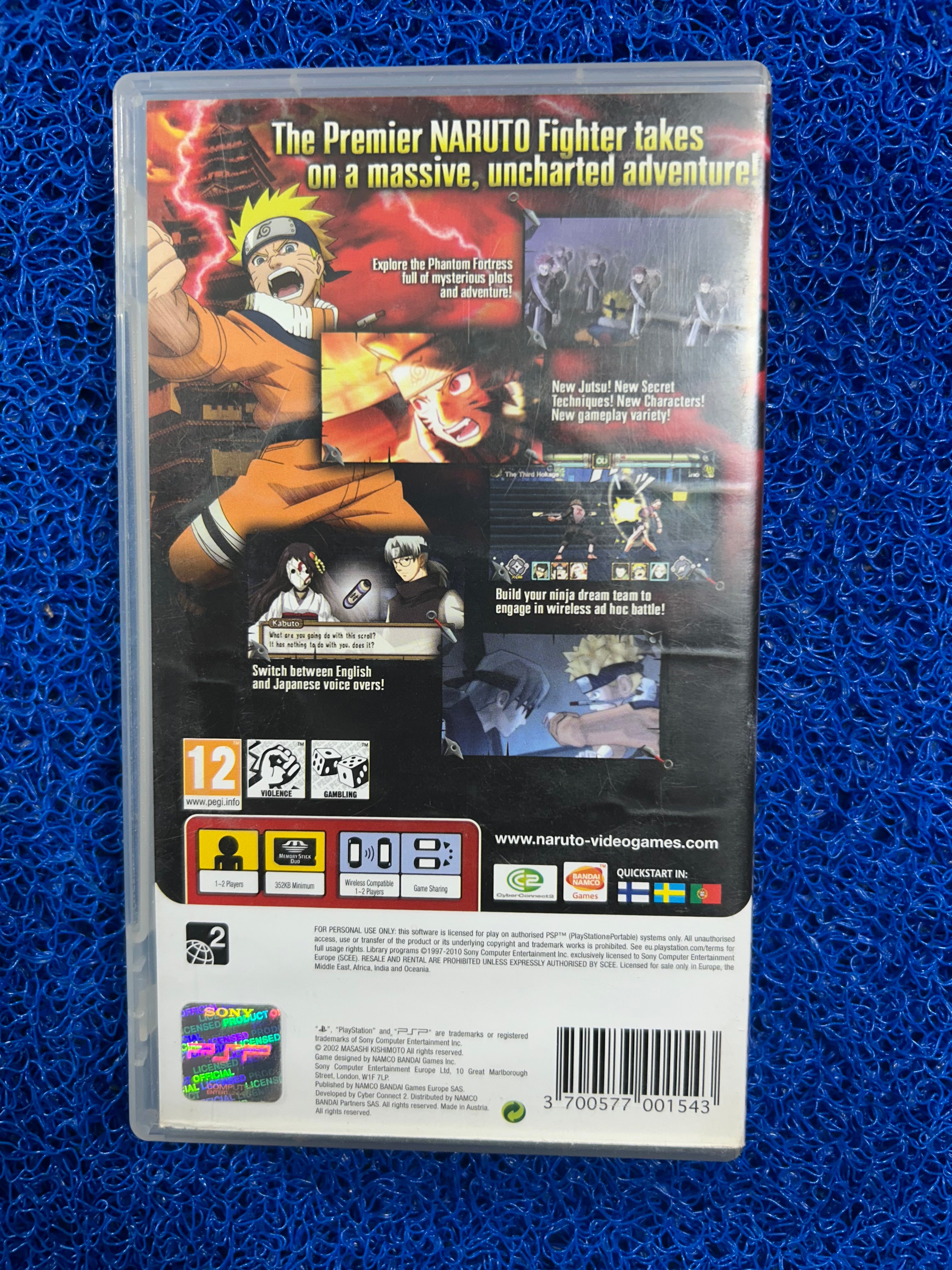 PSP# Naruto ultimate ninja Heroes 2 (E)