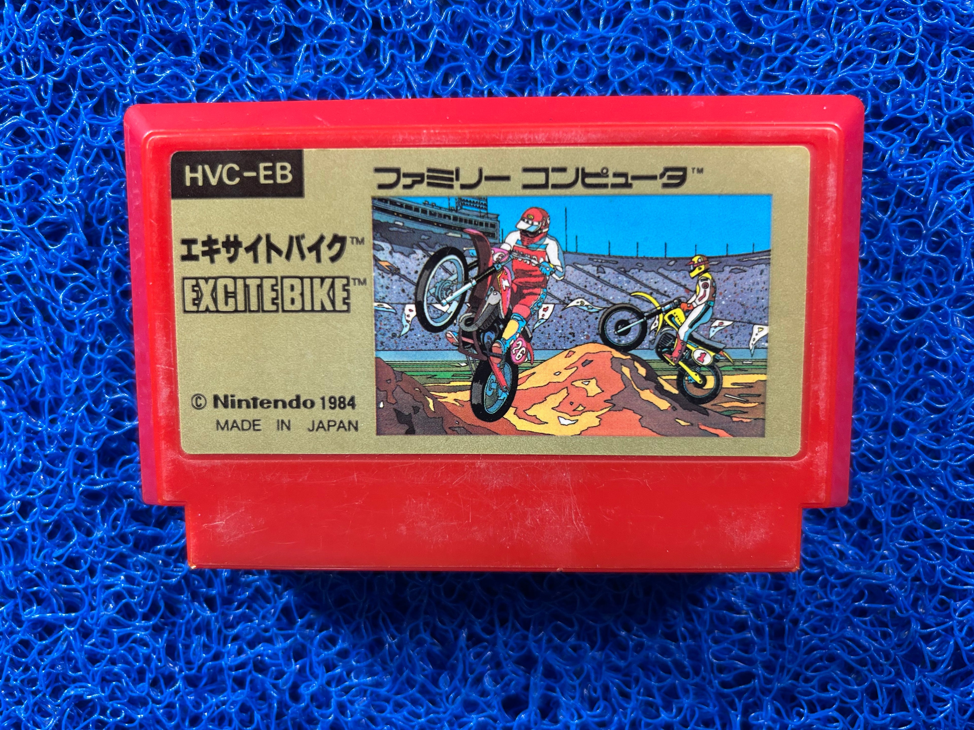 FAMICOM Excite bike (J)