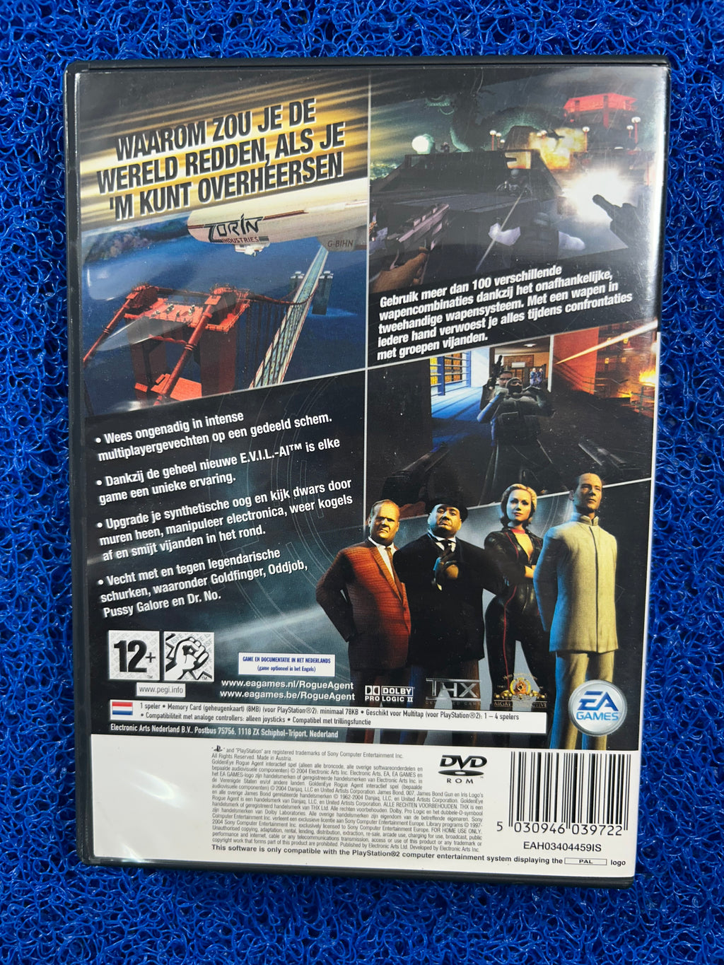PS2# 007 Goldeneye rogue agent (E)