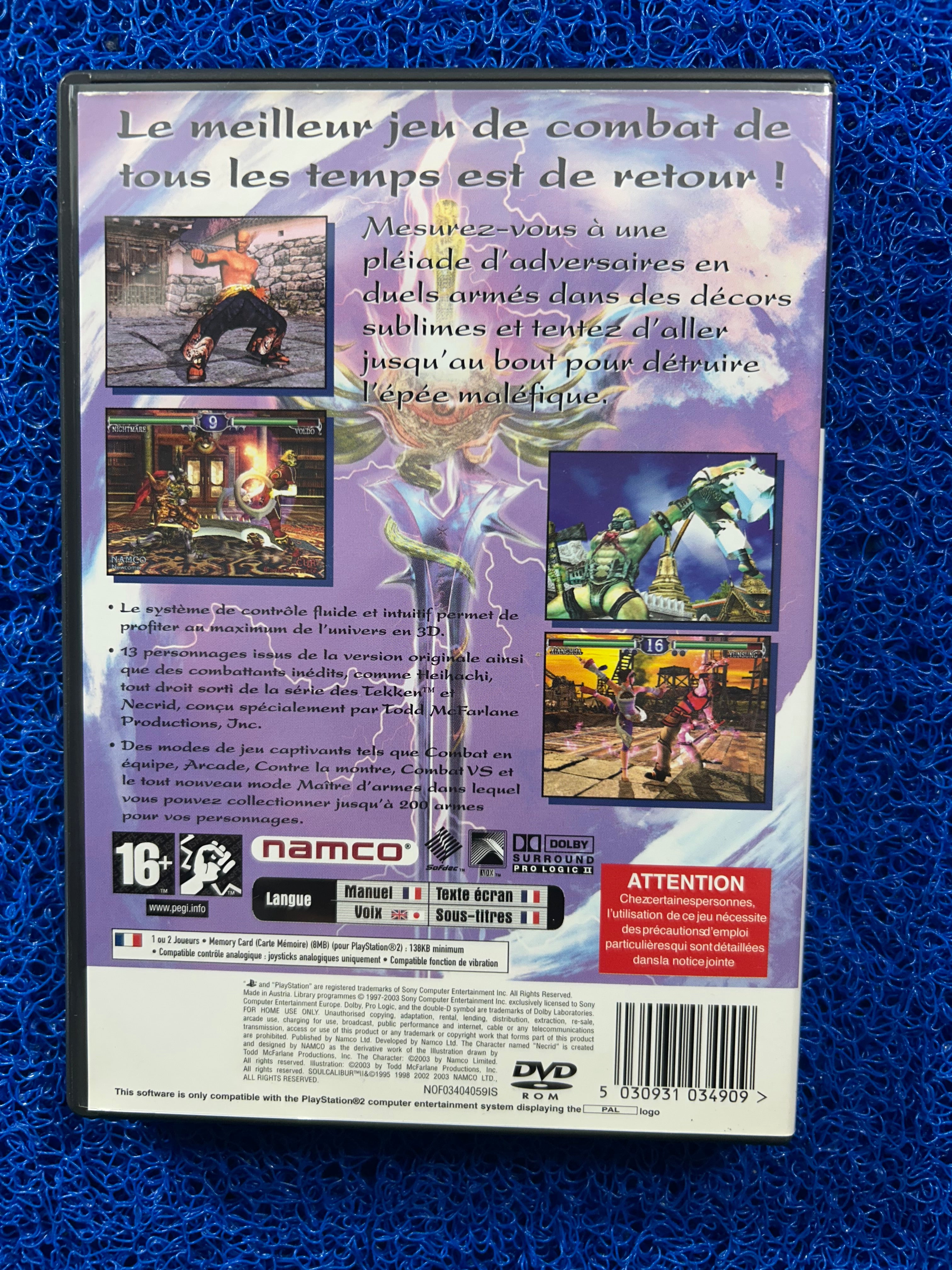 PS2 Soulcalibur II (E)