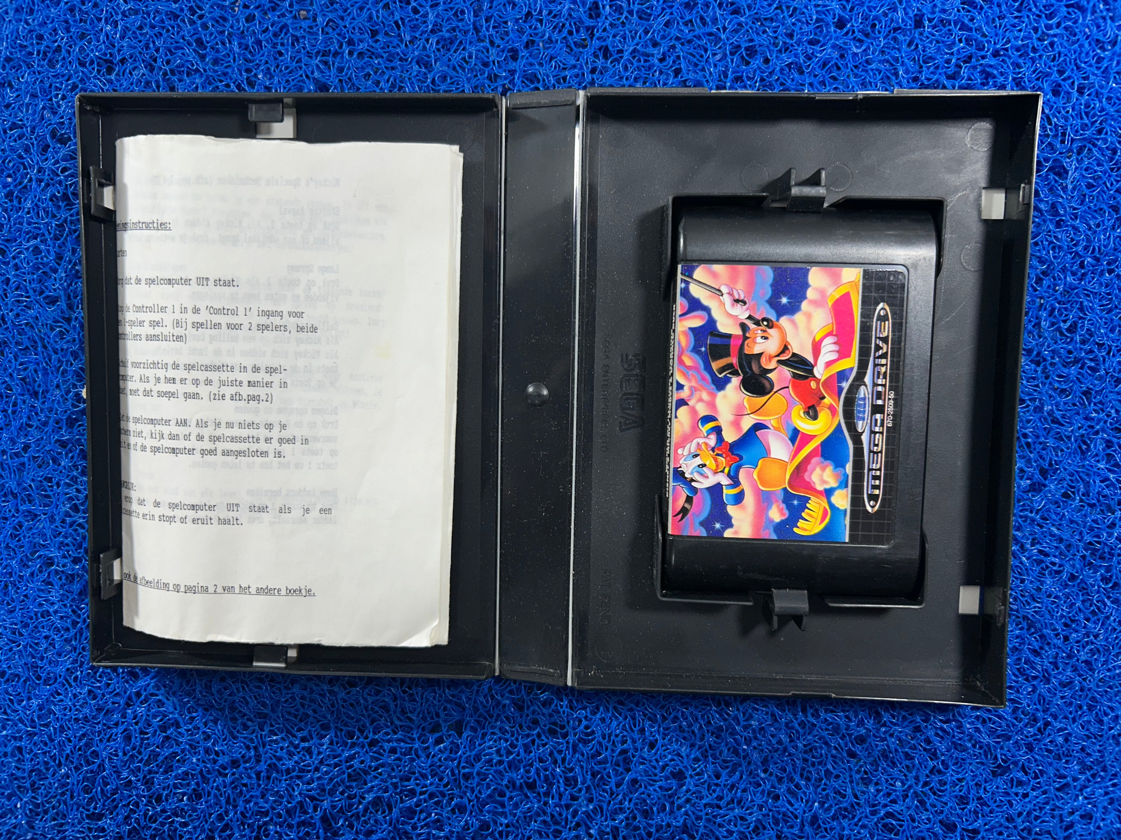 SEGA# Mega Drive World of illusion starring Mickey mouse (E)