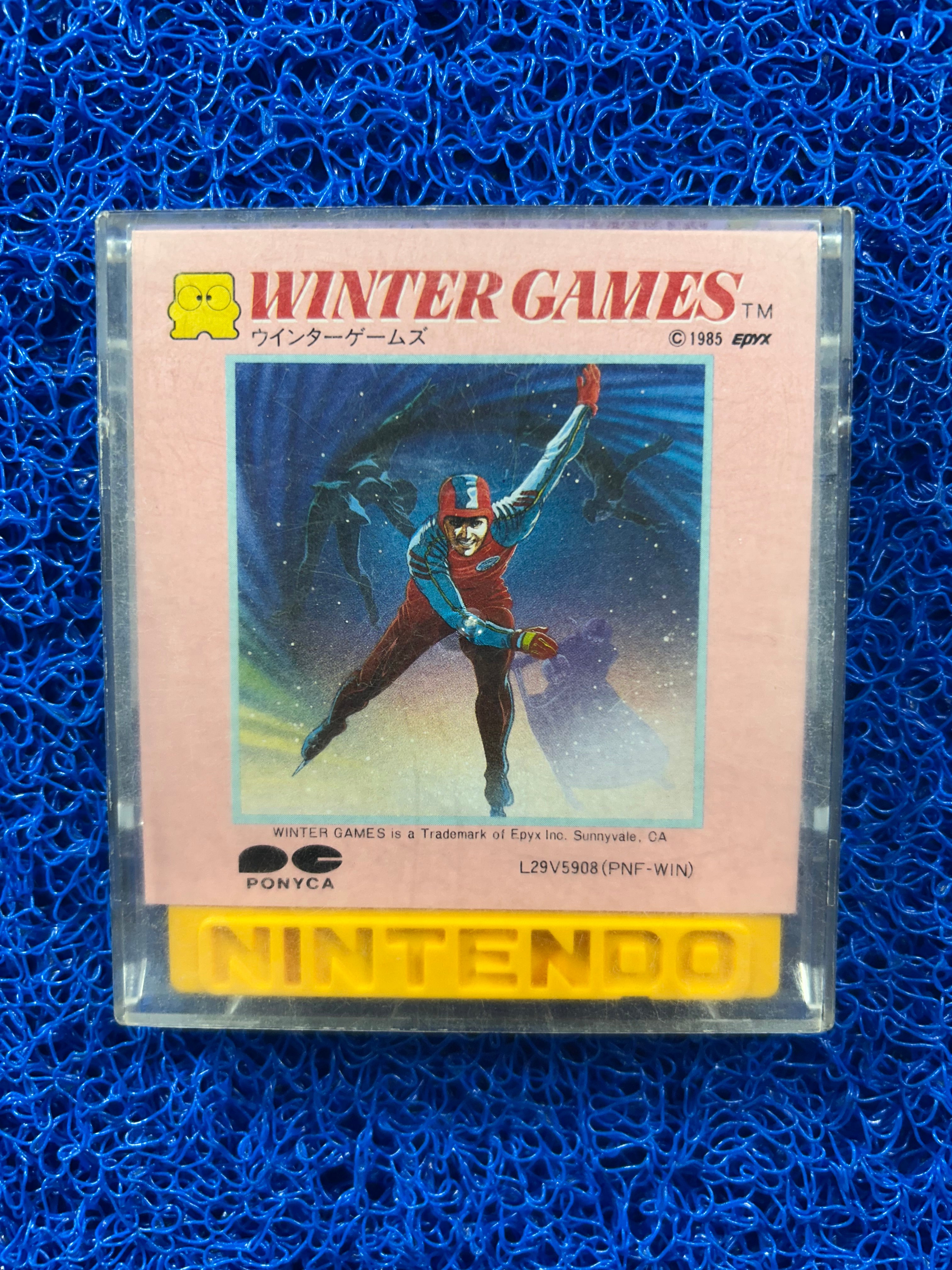 DISK SYSTEM Winter games (J)