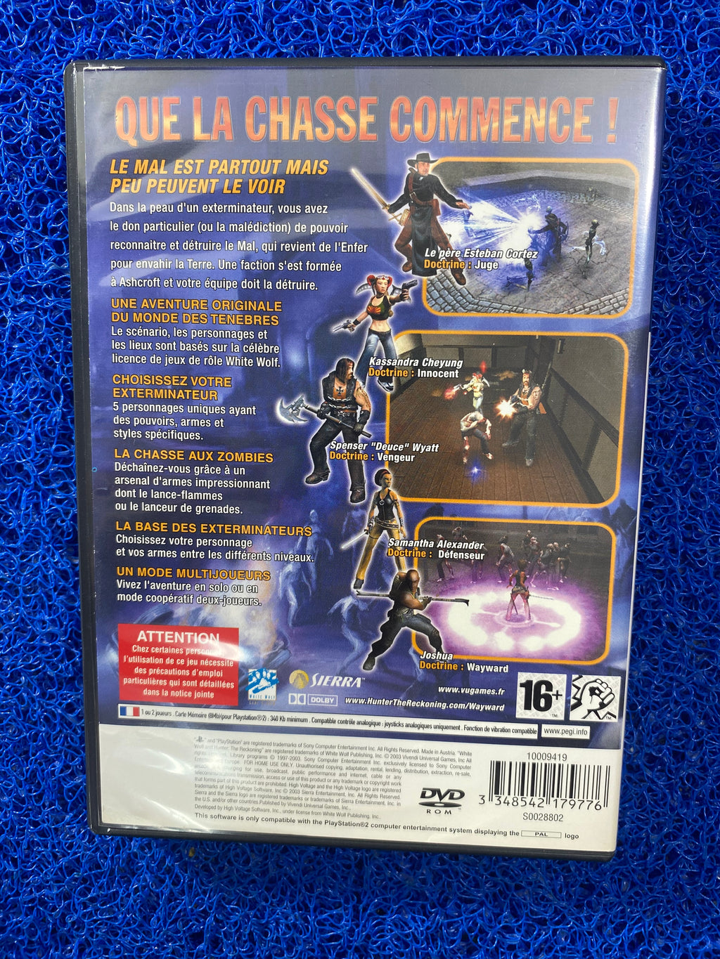 PS2# Hunter the Reckoning (E)