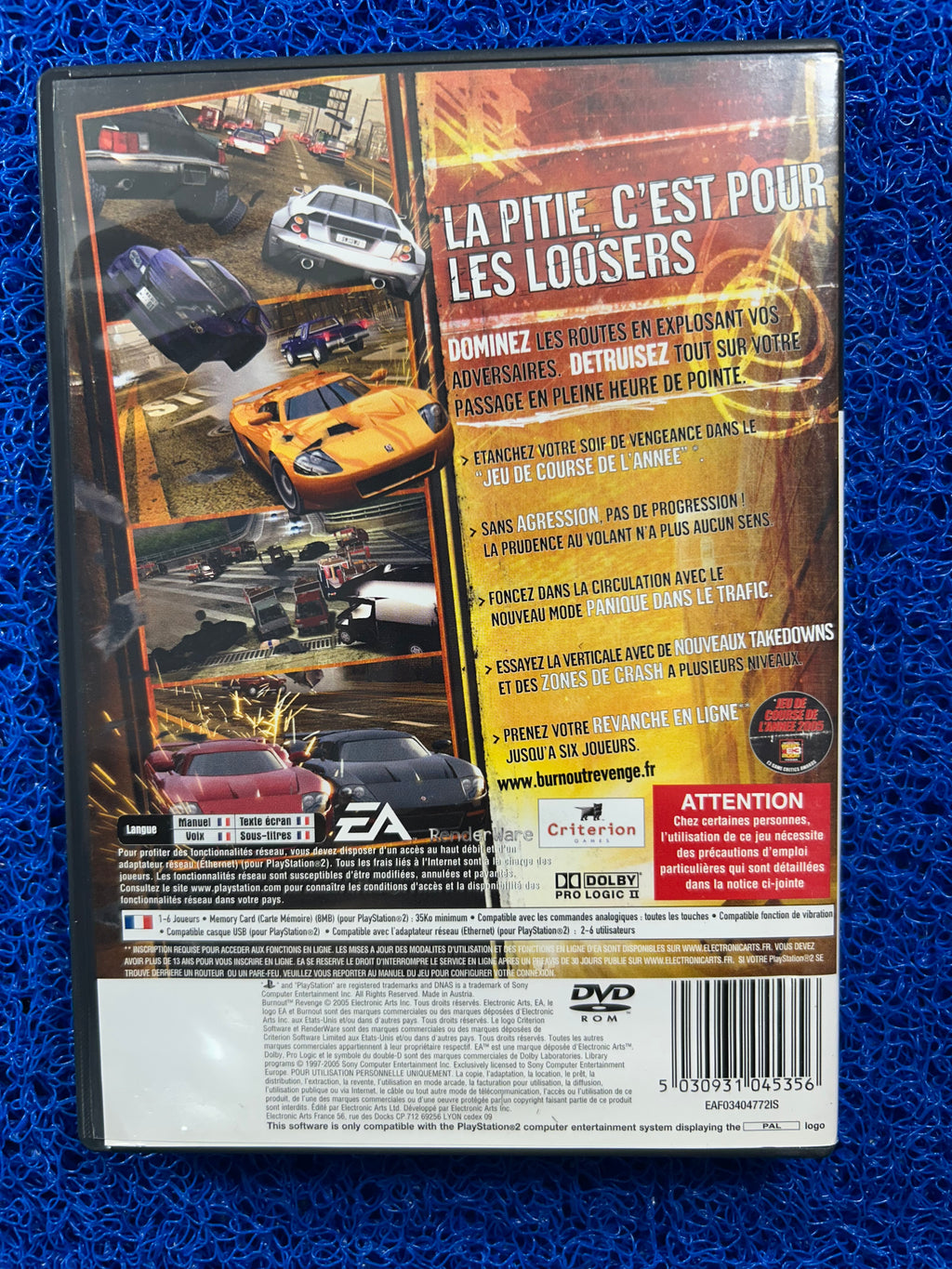 PS2 Burnout revenge (E)