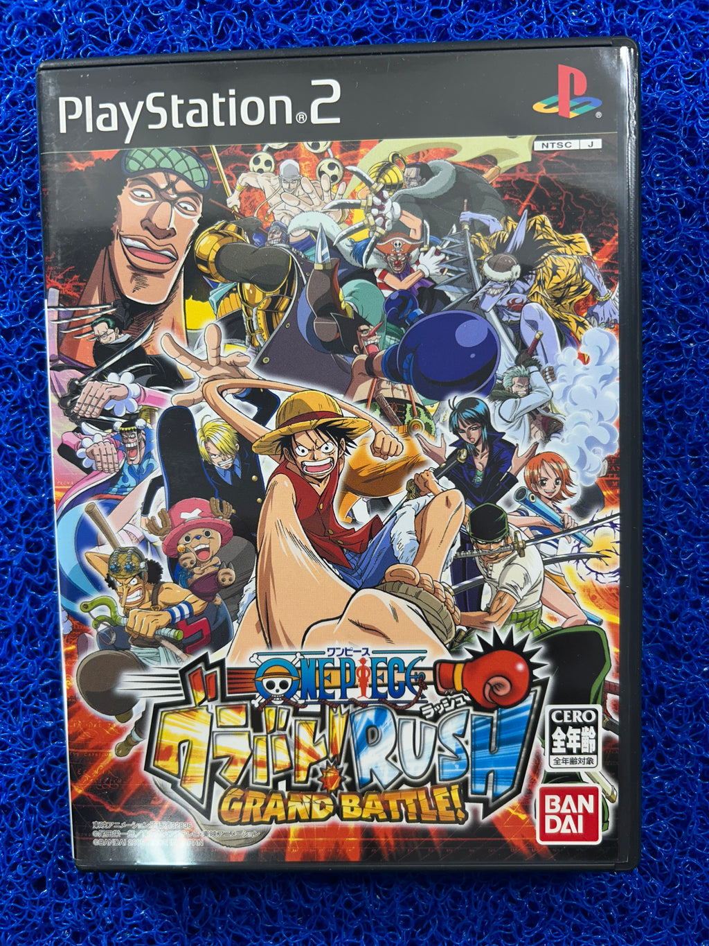 PS2 One piece grand battle rush (J)
