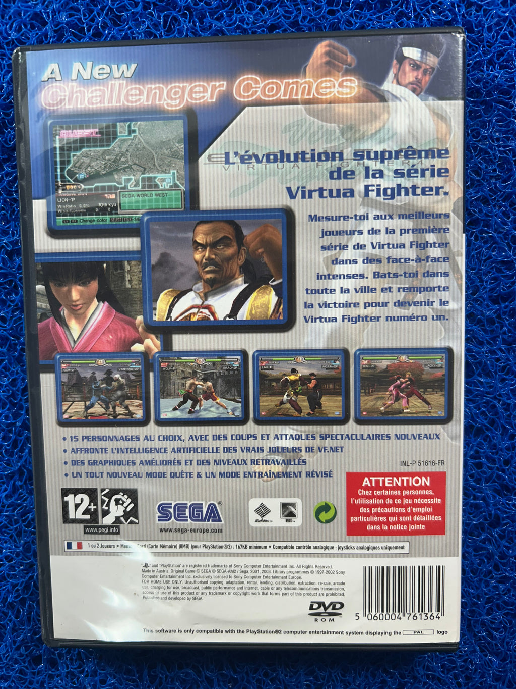 PS2 Virtua fighter 4 Evolution (E)
