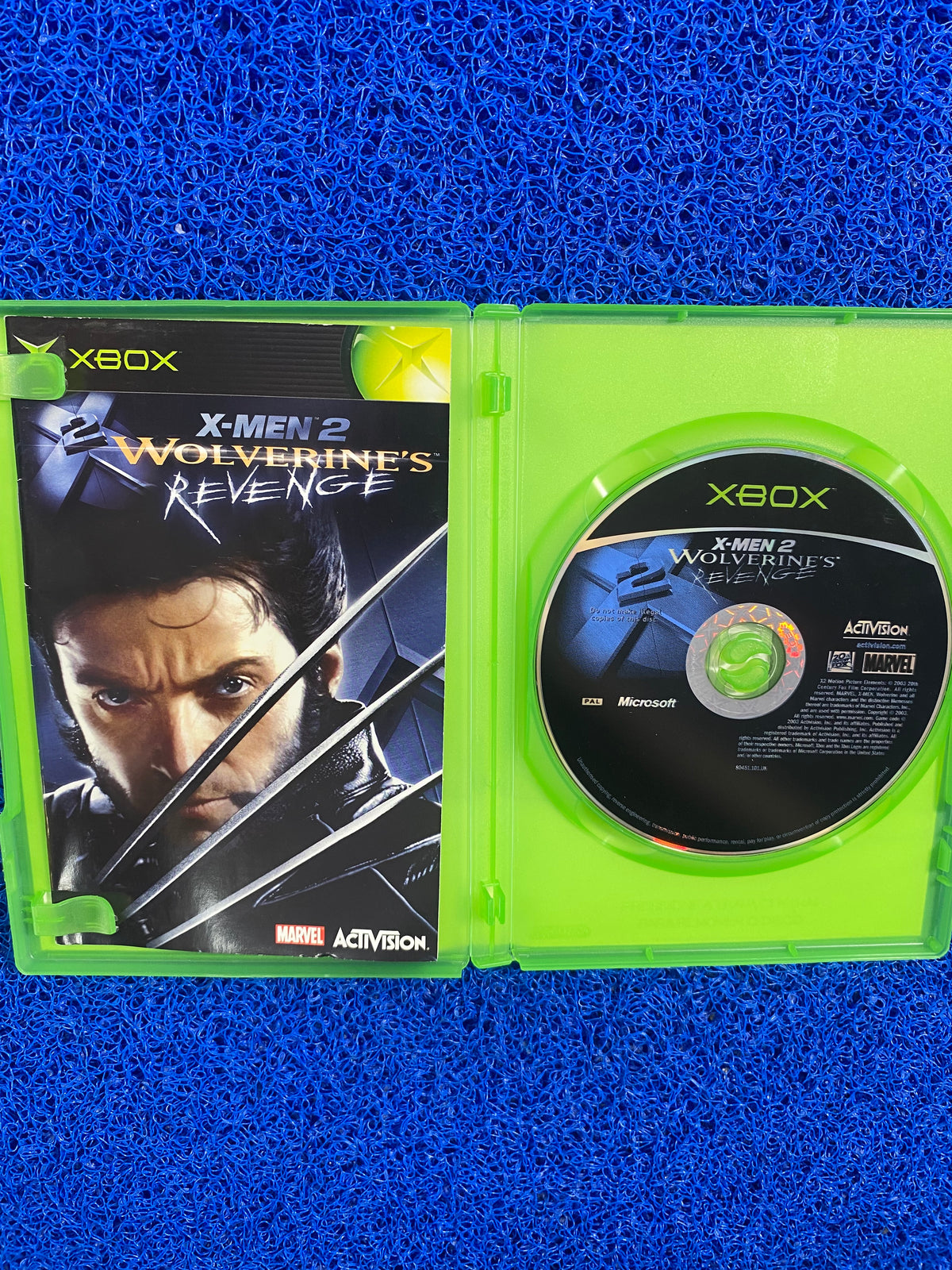 XBOX# X-men 2 Wolverine revenge (E)