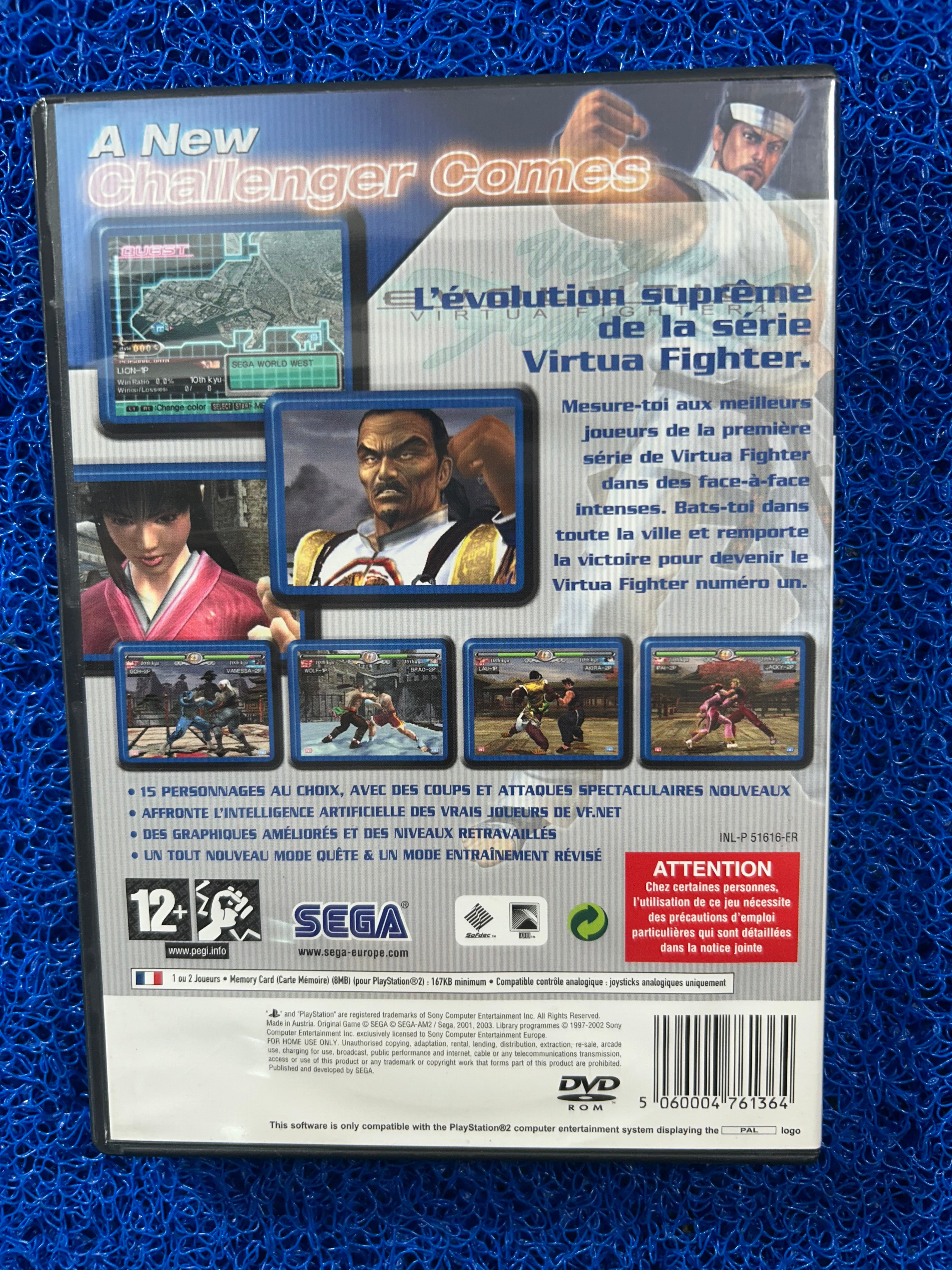 PS2 Virtua fighter 4 Evolution (E)