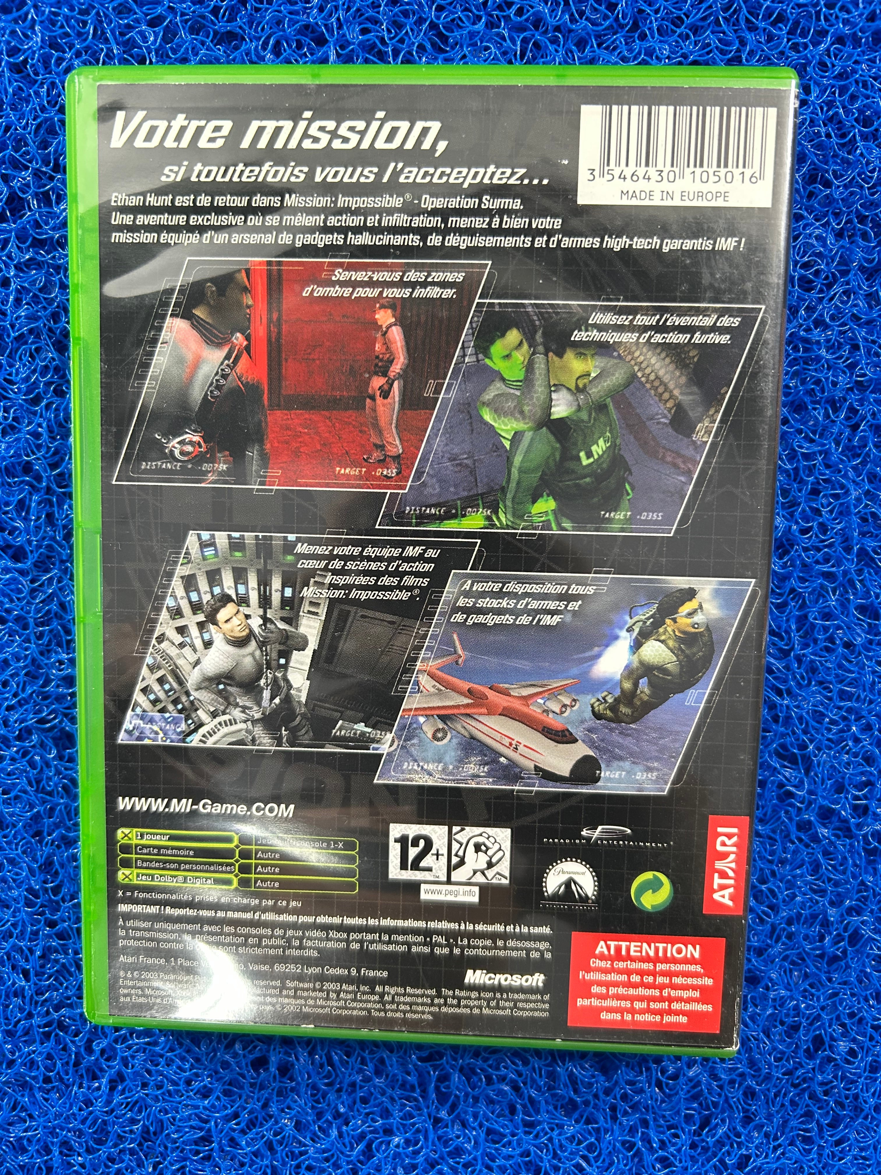 XBOX Mission impossible (E)