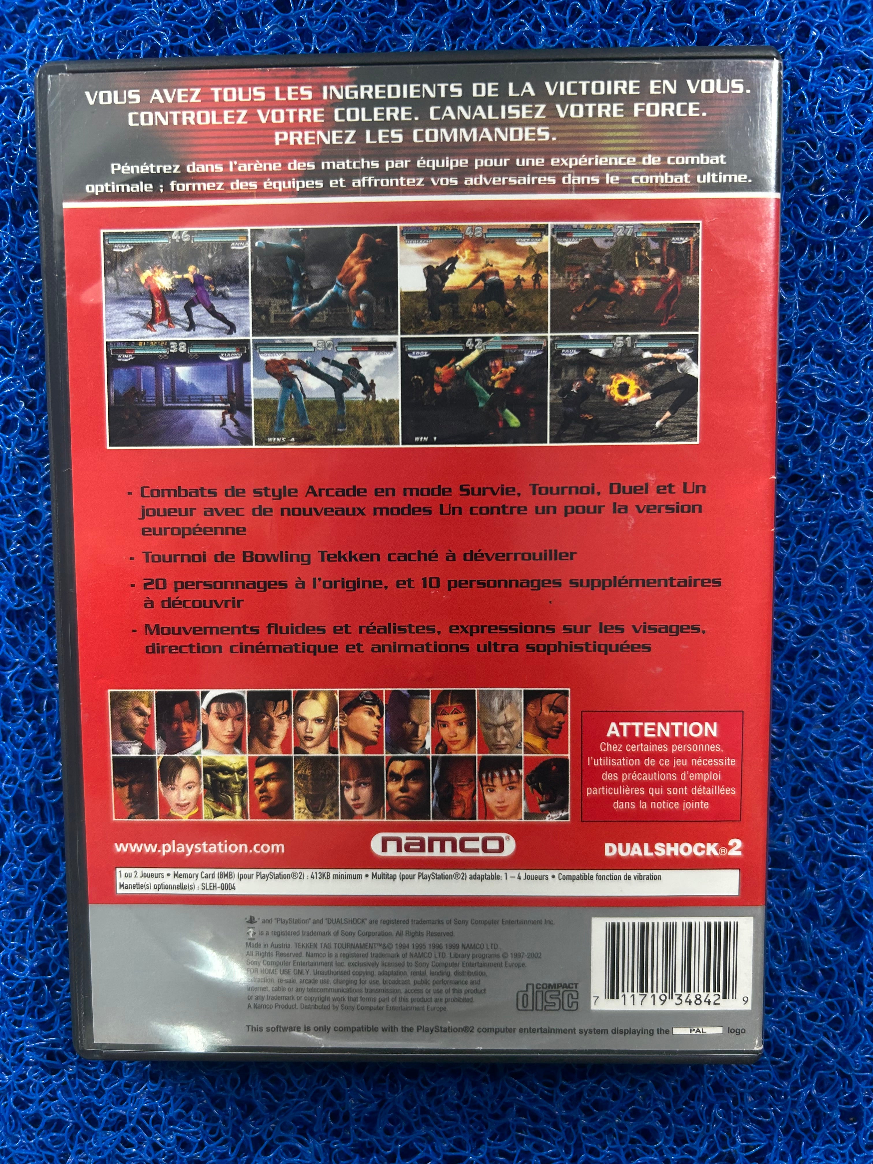 PS2 Tekken tag (E)