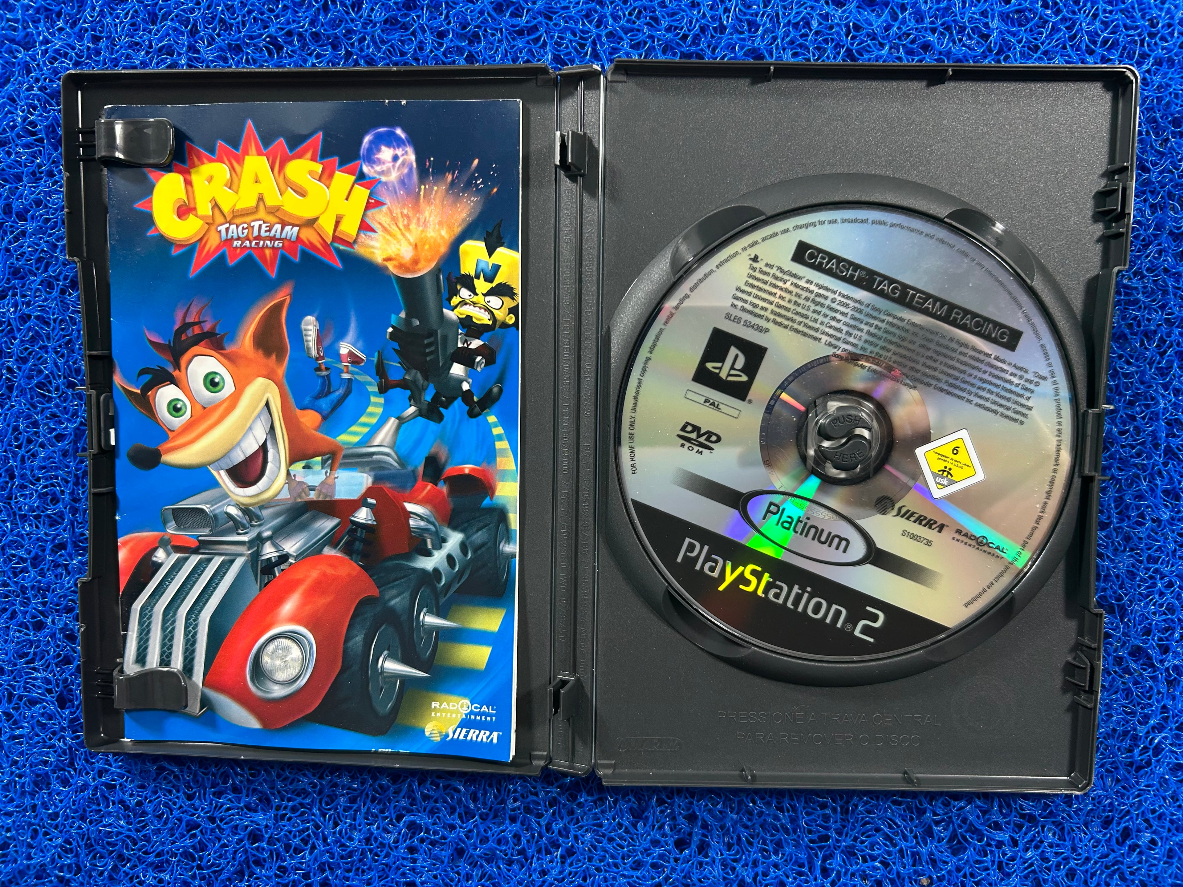 PS2 Crash tag team Racing (E)