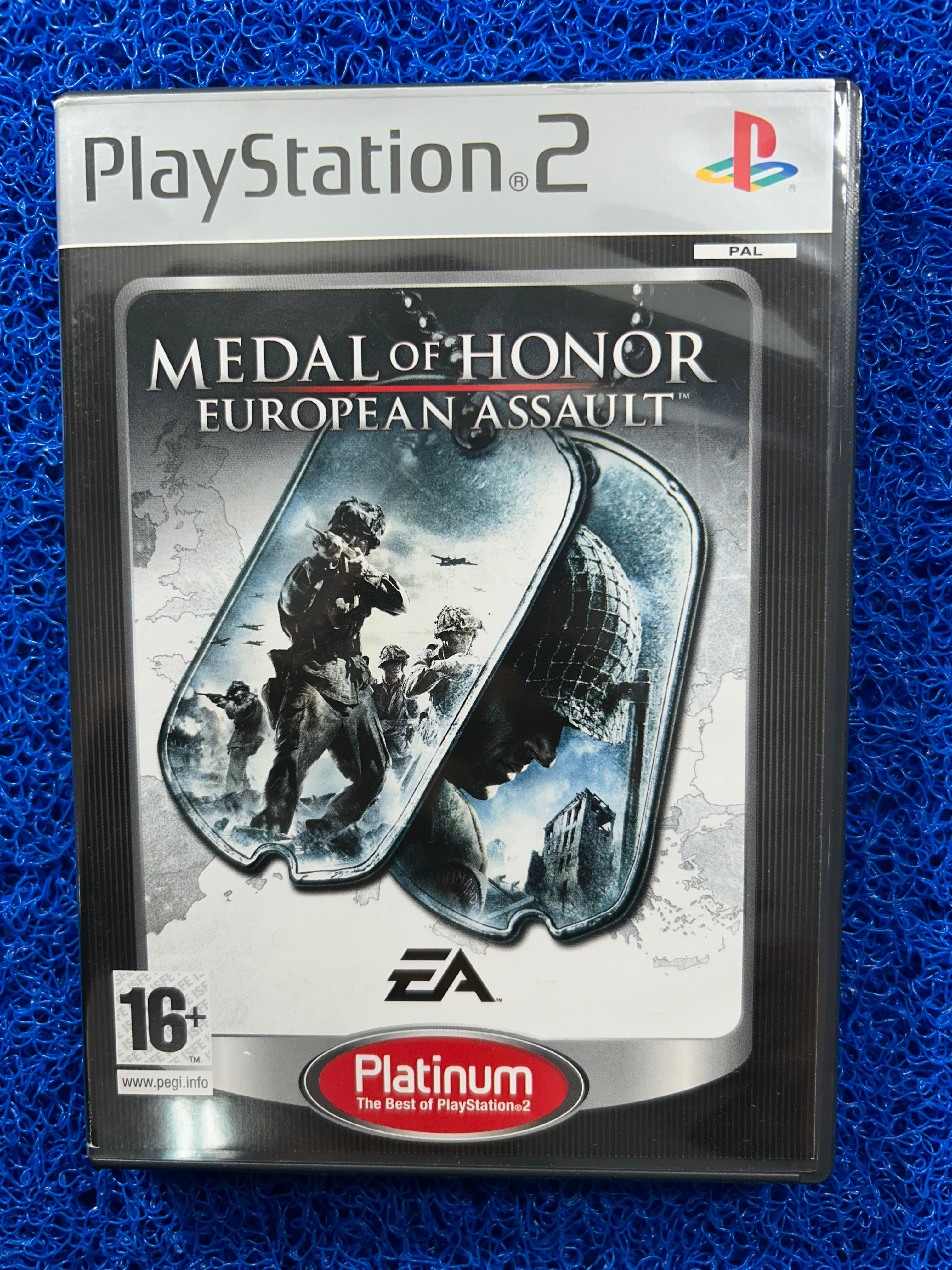 PS2 Medal of honor european assault (E)