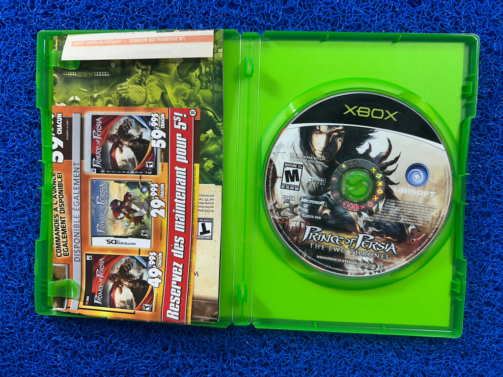 XBOX Prince of persia the two thrones (A)
