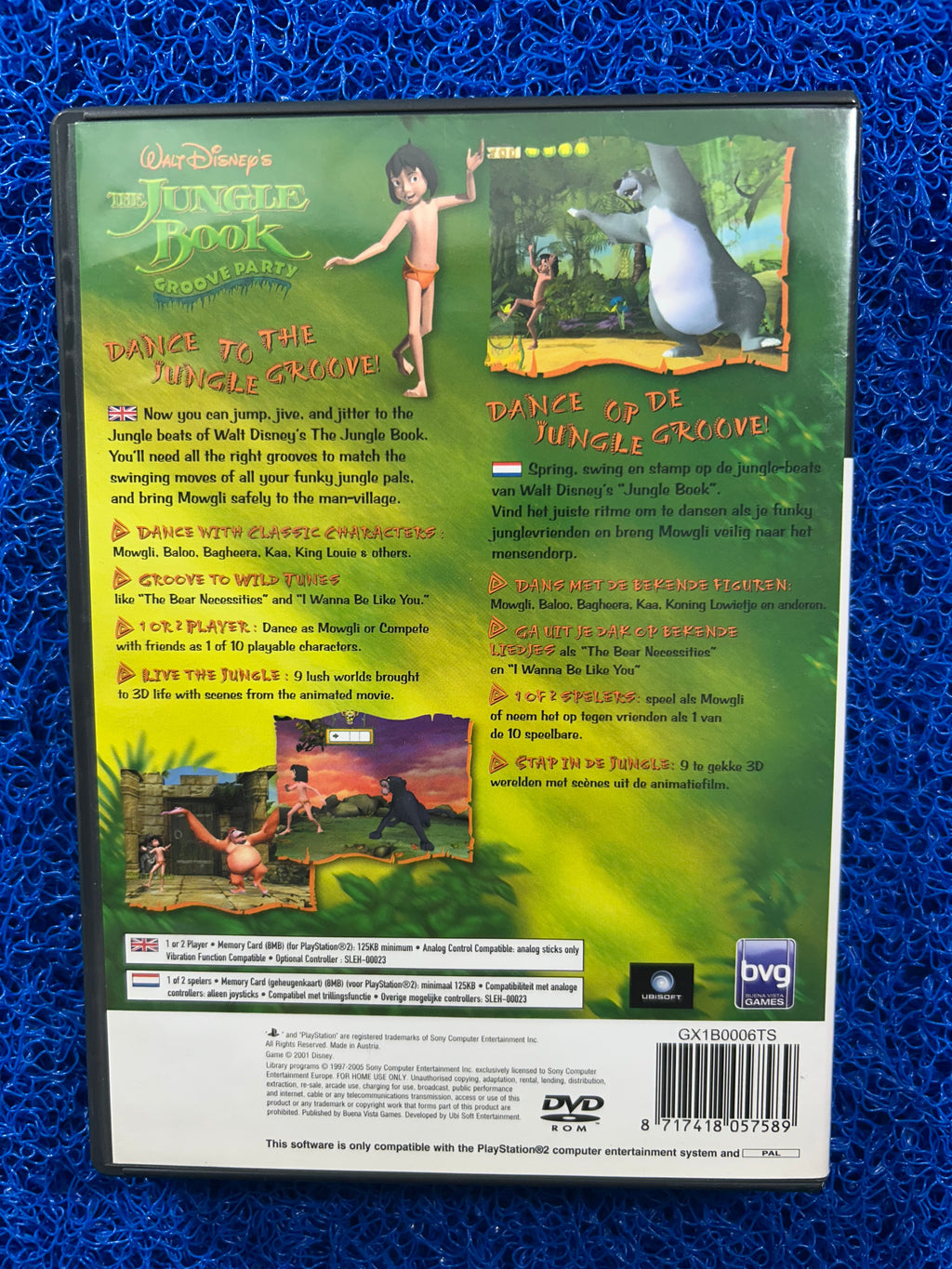 PS2 The jungle book (E)