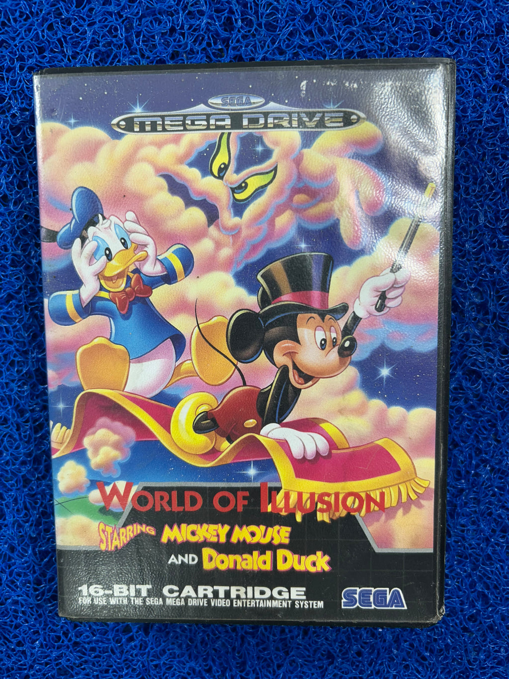 SEGA# Mega Drive World of illusion starring Mickey mouse (E)