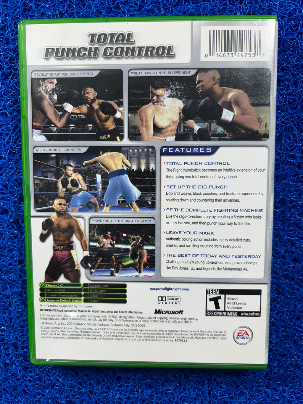 XBOX Fight night 4 (A)