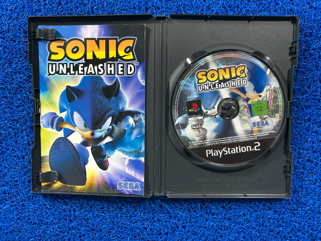 PS2 Sonic unleashed (E)