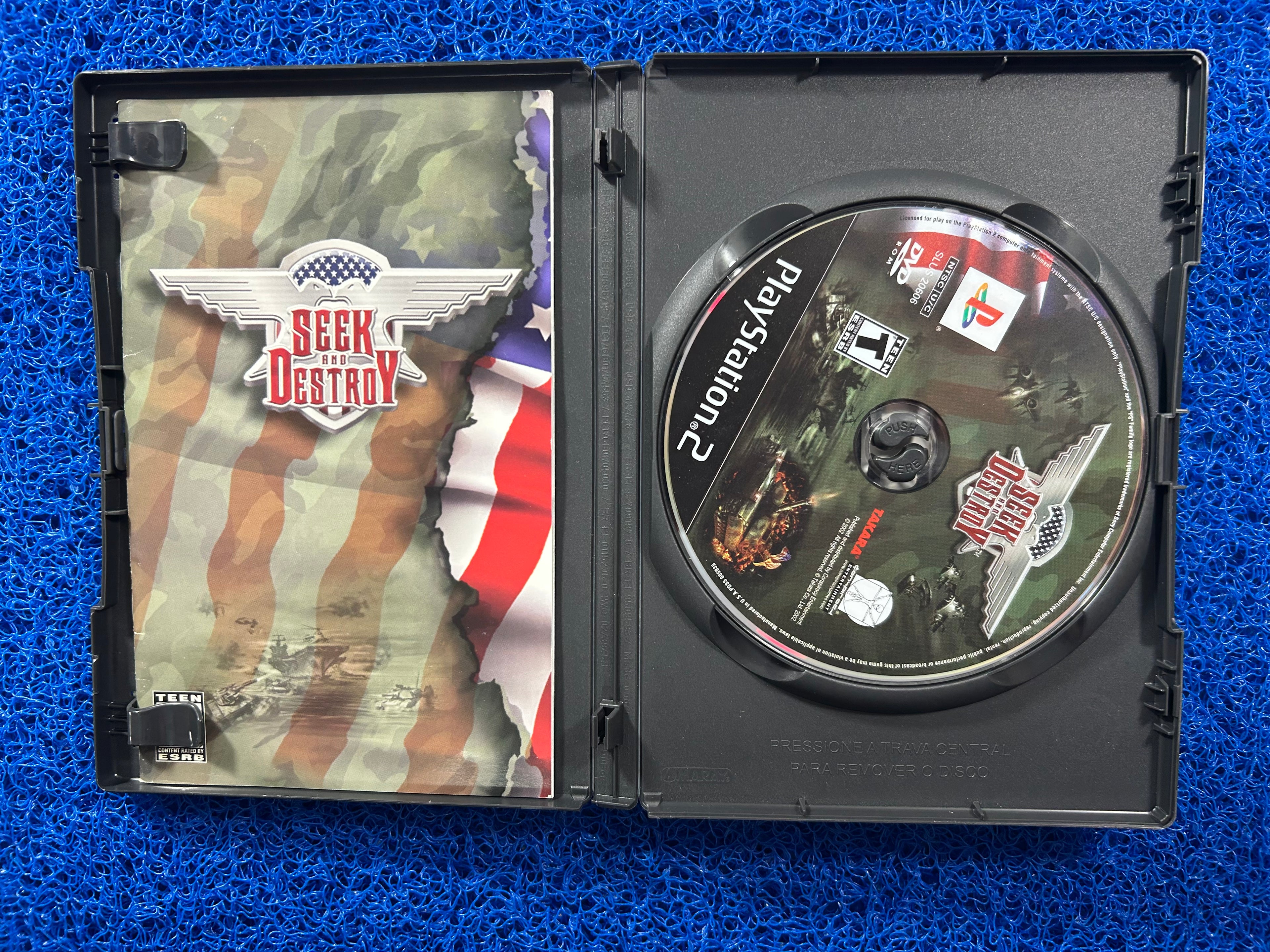 PS2 Seek and destroy (A)