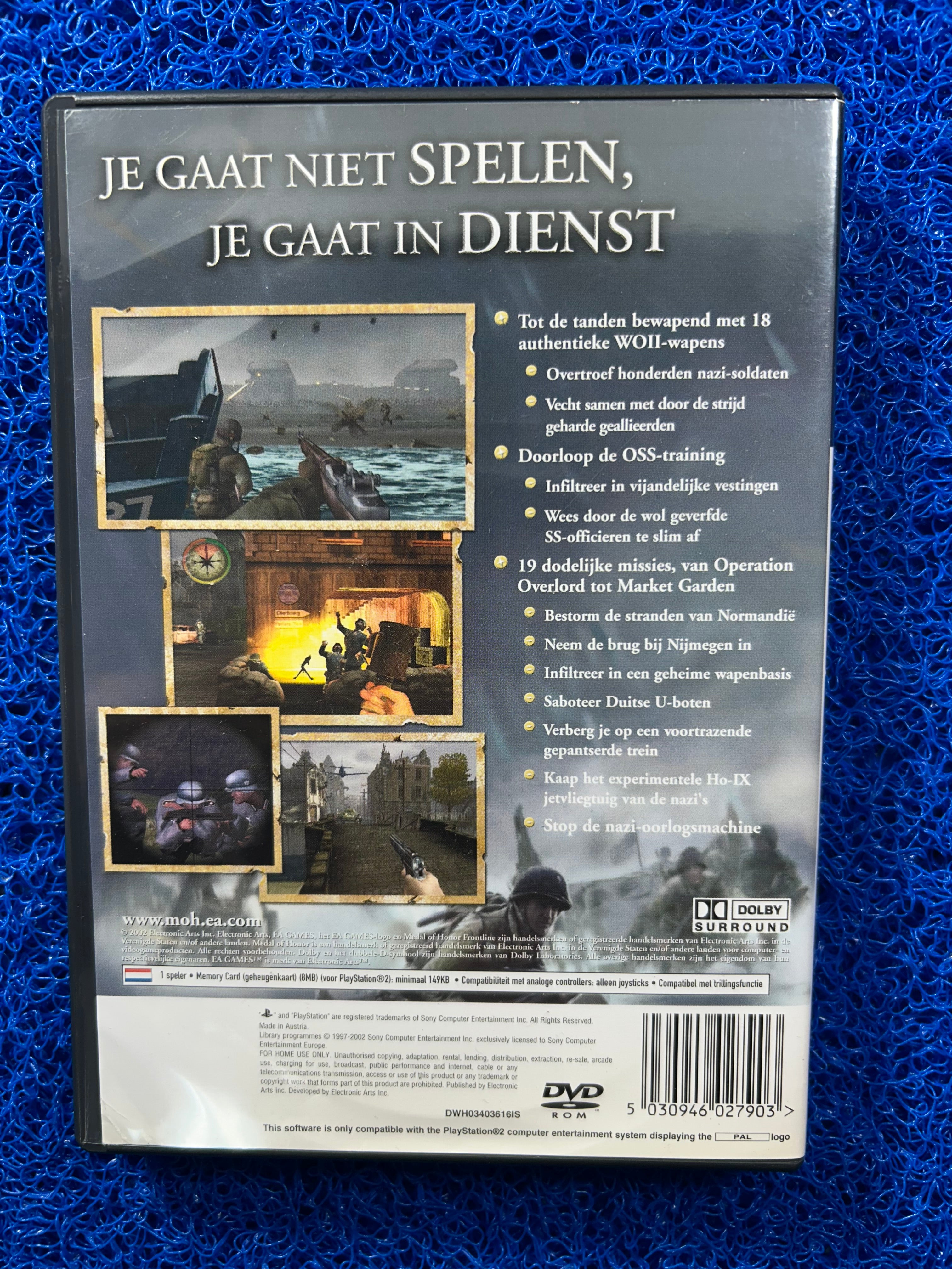 PS2 Medal of honor frontline (E)