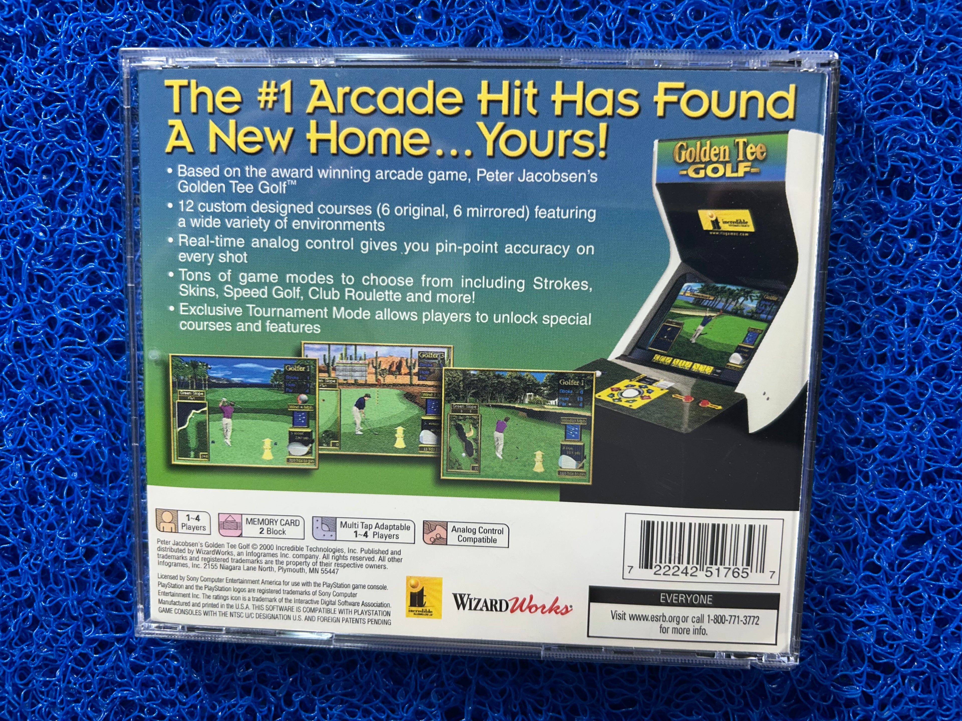 PS1 Golden tee golf (A)