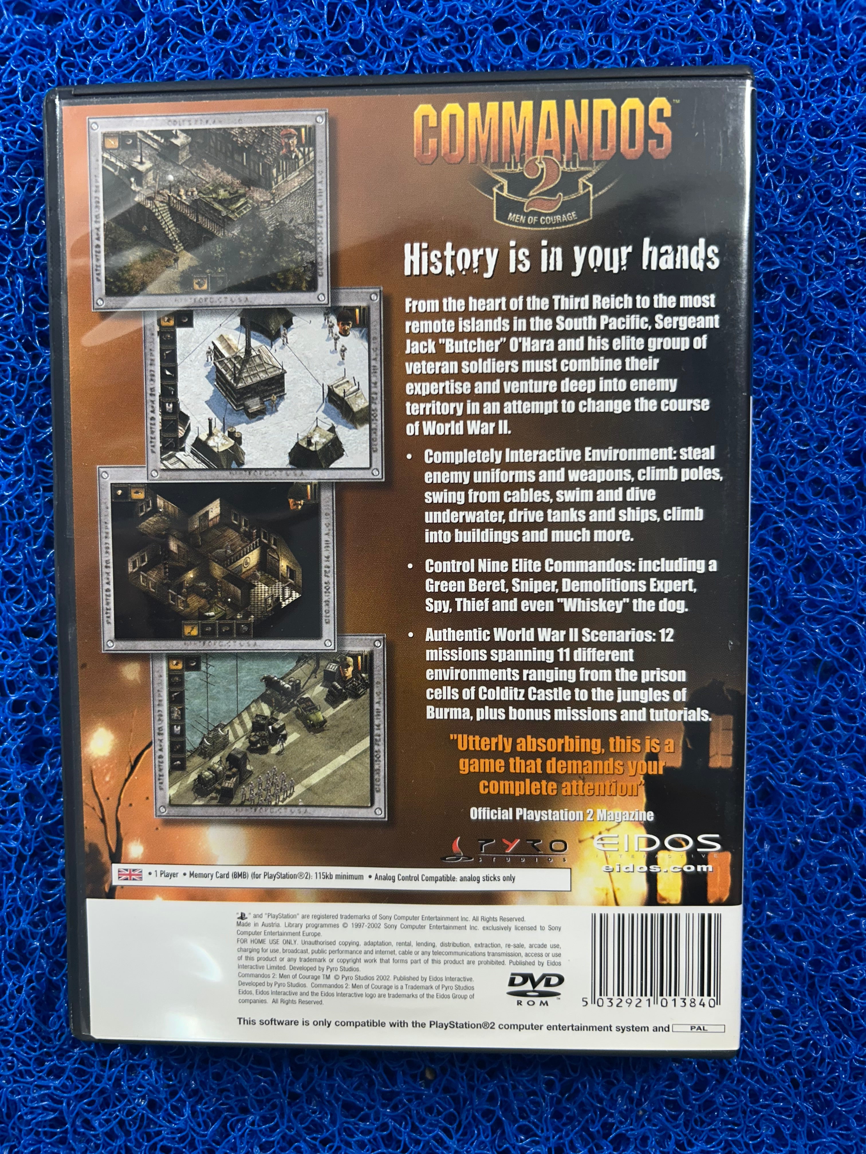 PS2 Commandos 2 (E)