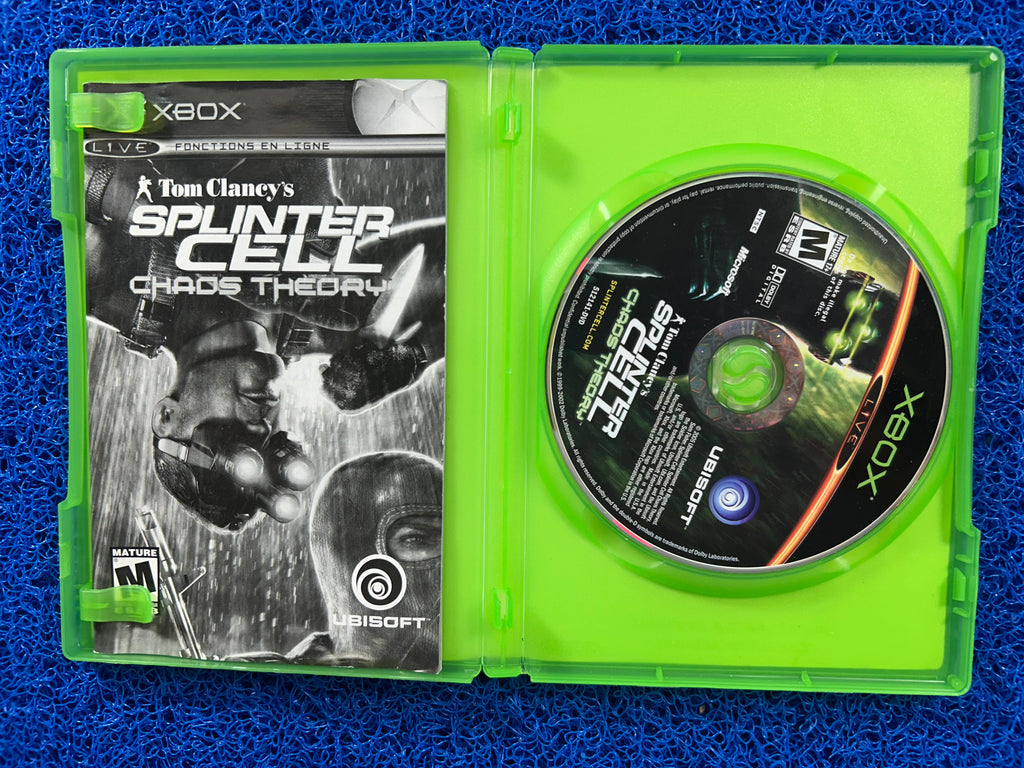 XBOX Splinter cell chaos theory (A)