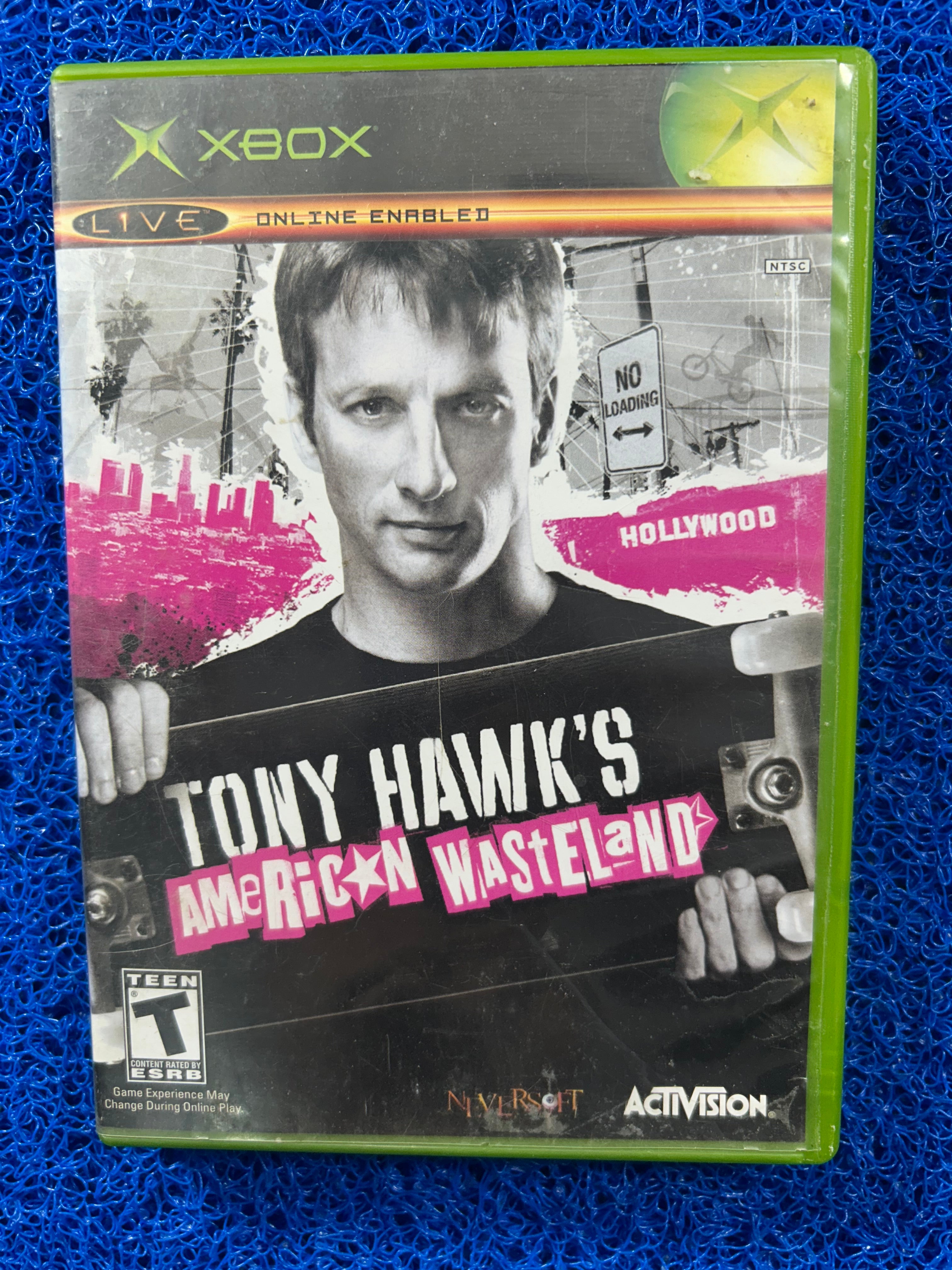 XBOX Tony hawk american wastland (A)