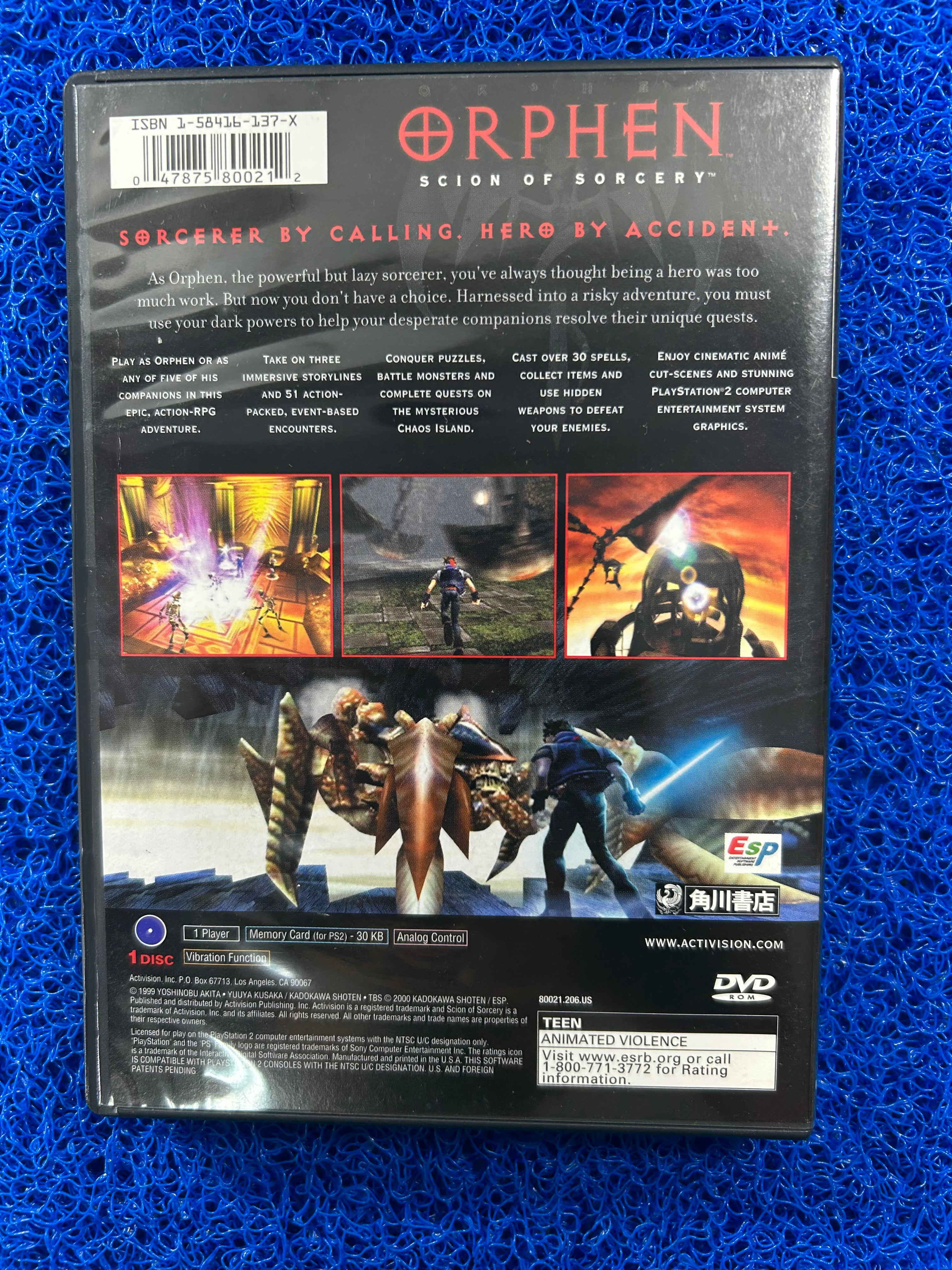 PS2 Orphen (A)